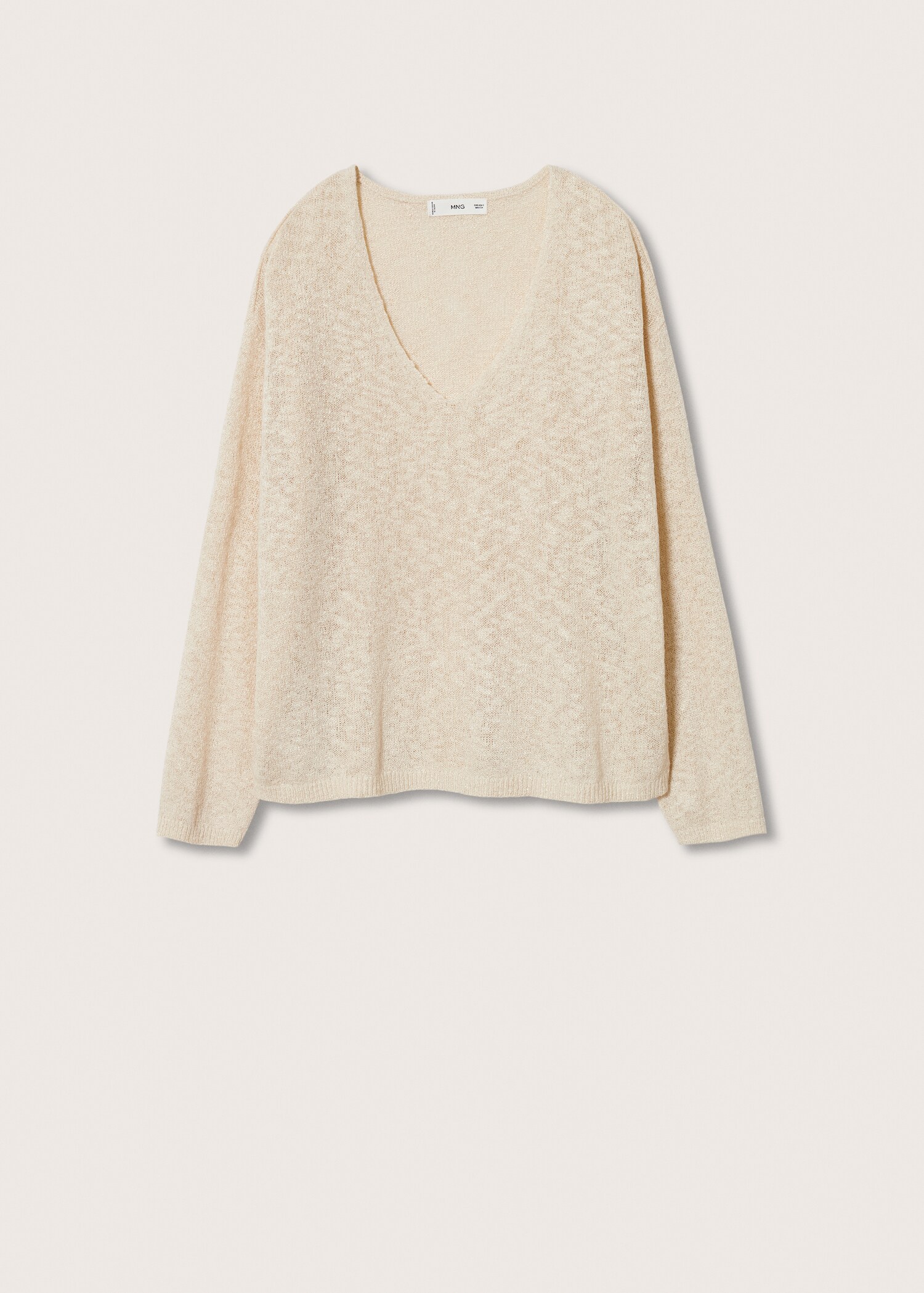Strickpullover mit V-Ausschnitt - Artikel ohne Model