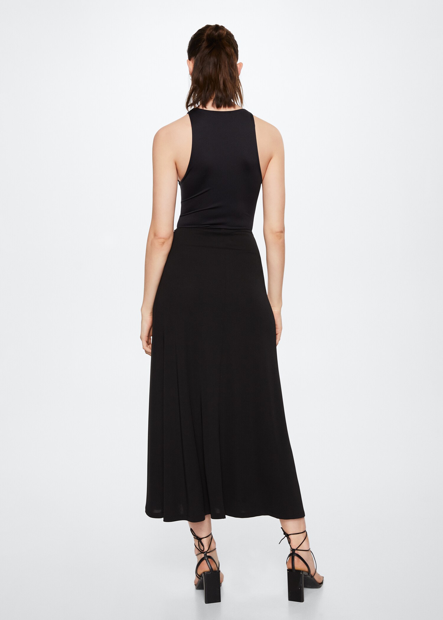 Halter neck body - Reverse of the article