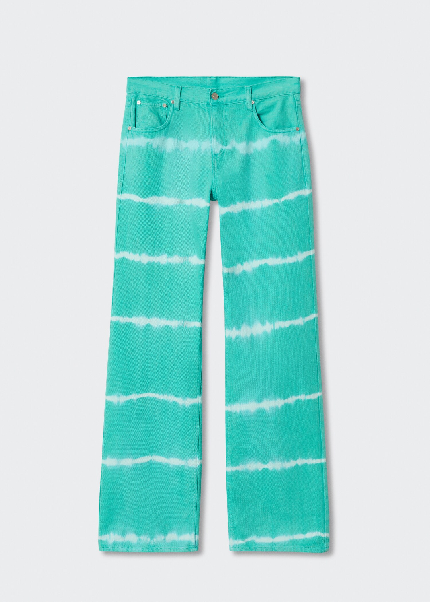 Jeans wideleg tie-dye - Artikkel uten modell