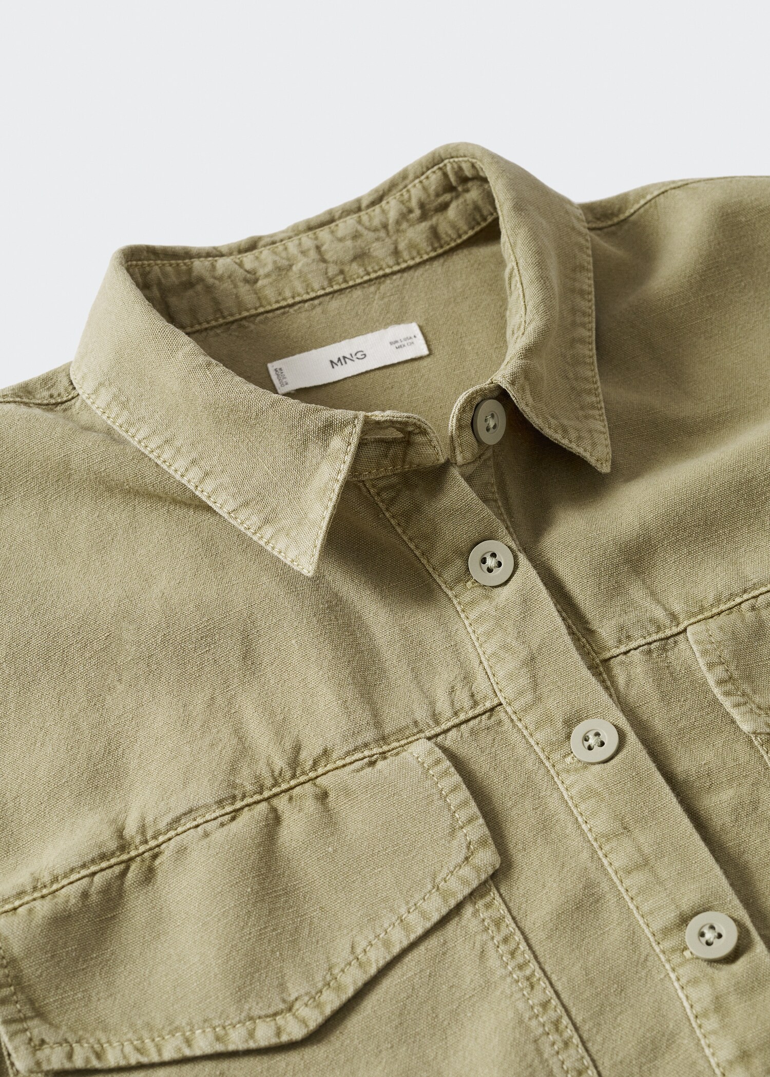 Veste jean poches  - Détail de l'article 8