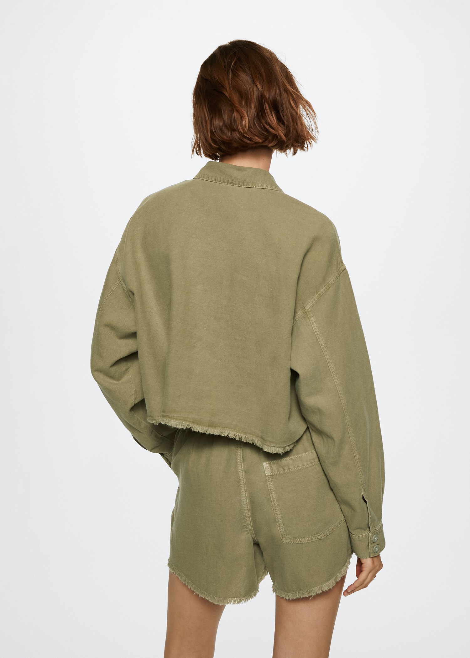 Veste jean poches  - Verso de l’article