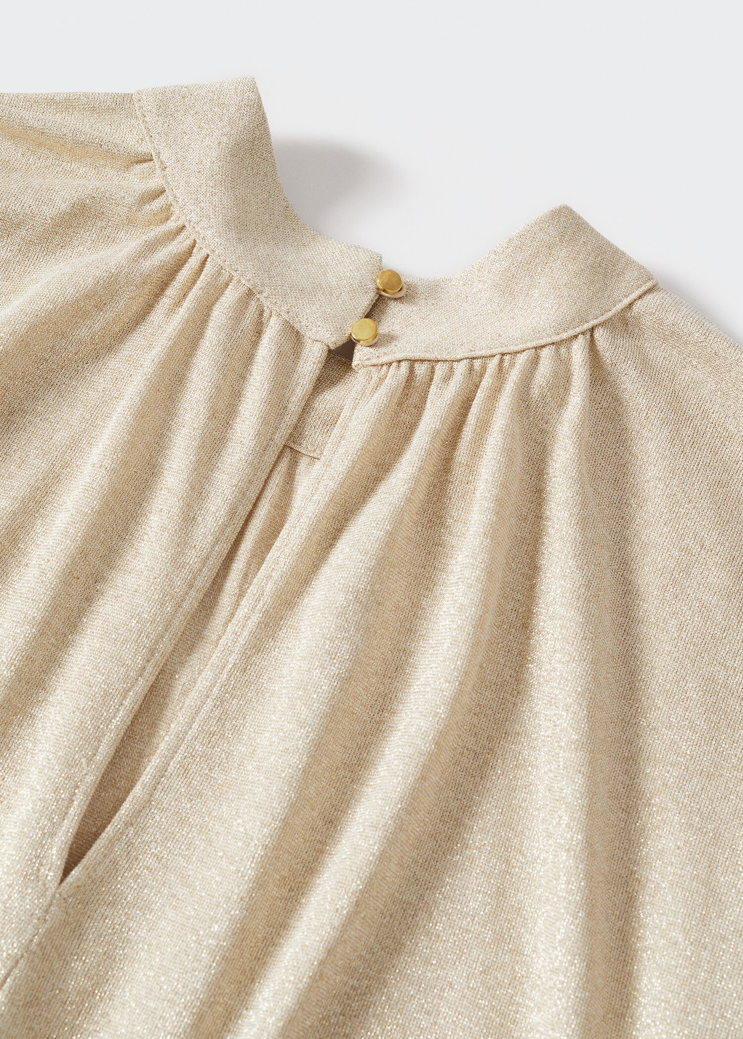 Long lurex dress - Details of the article 8
