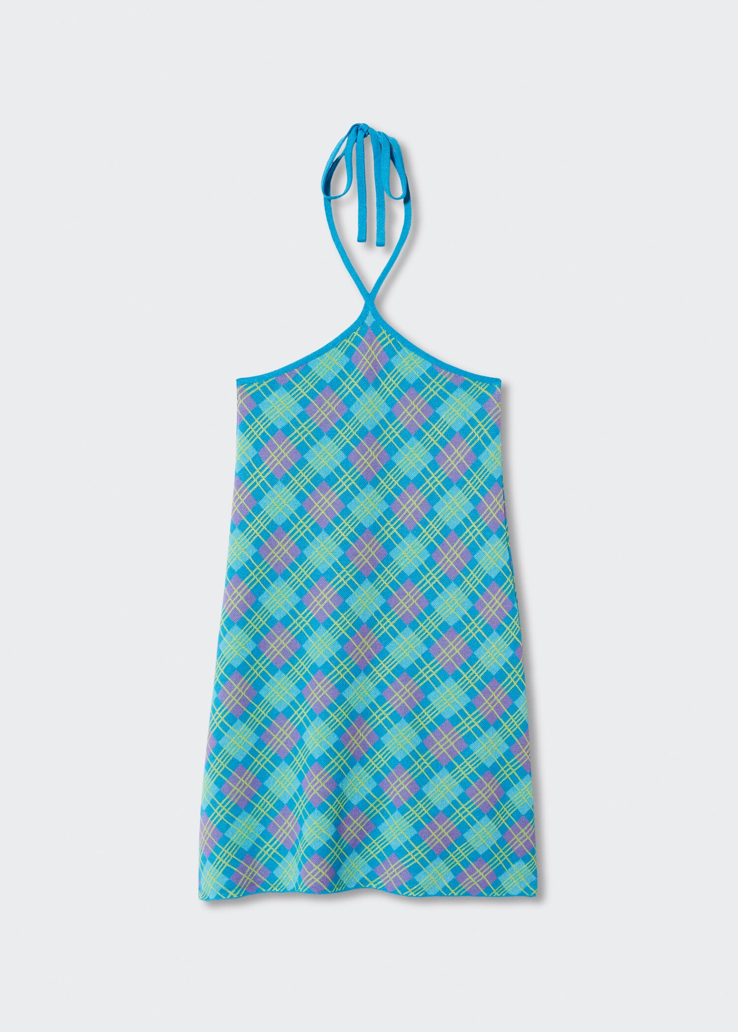 Vestido cuadro escocés - Artículo sin modelo