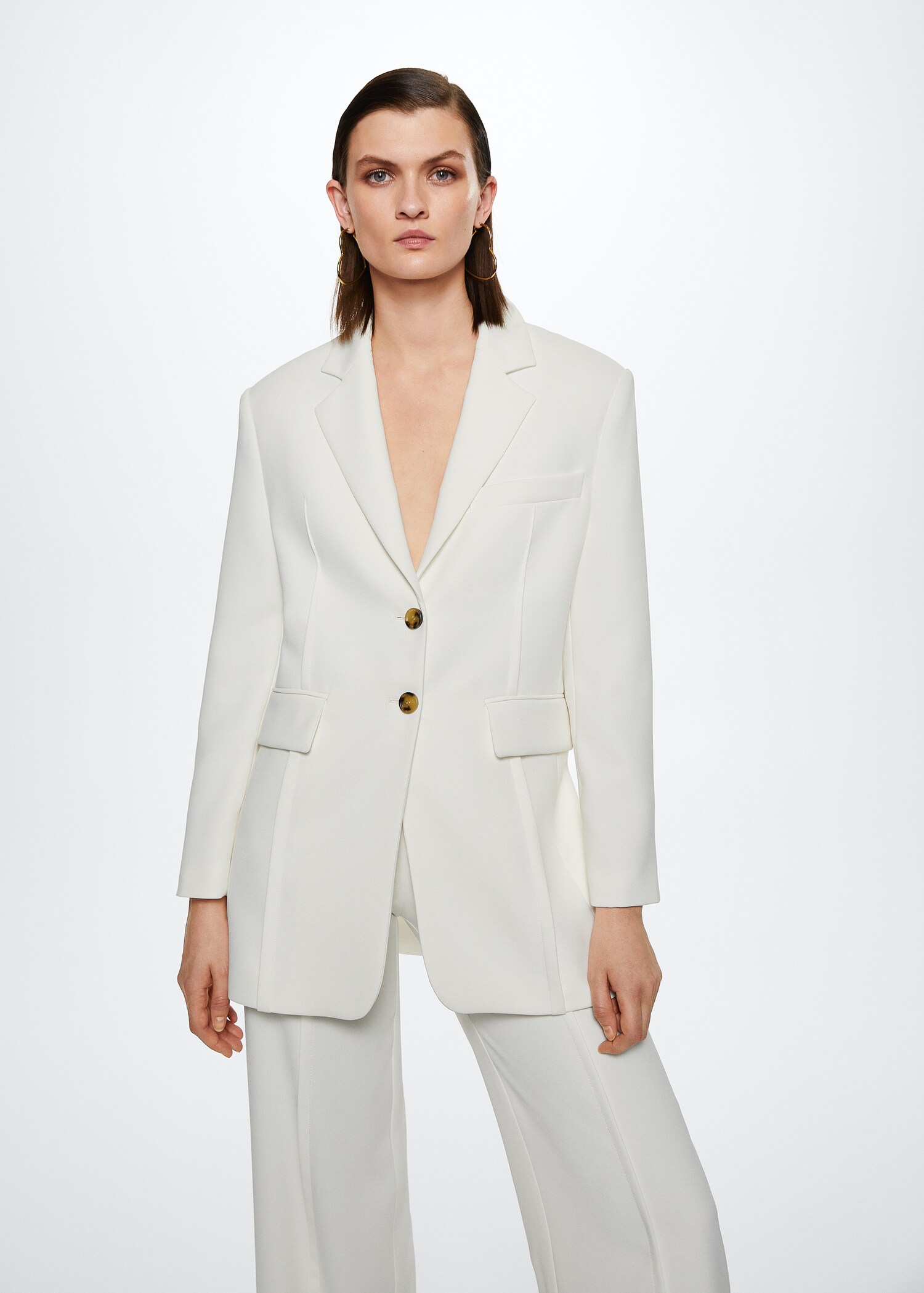 Wideleg suit trousers - Détail de l'article 1