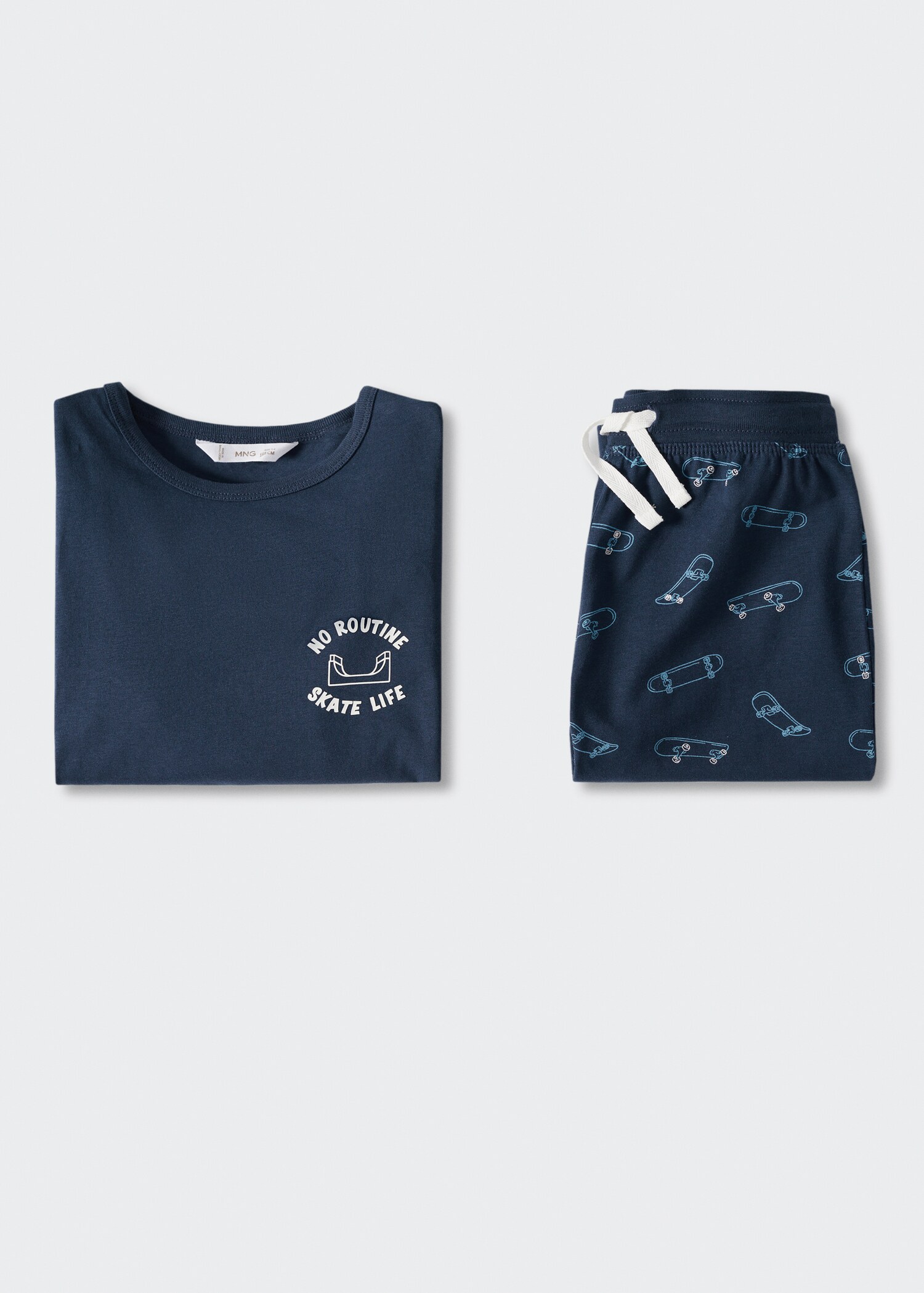 Pyjama long imprimé - Article sans modèle