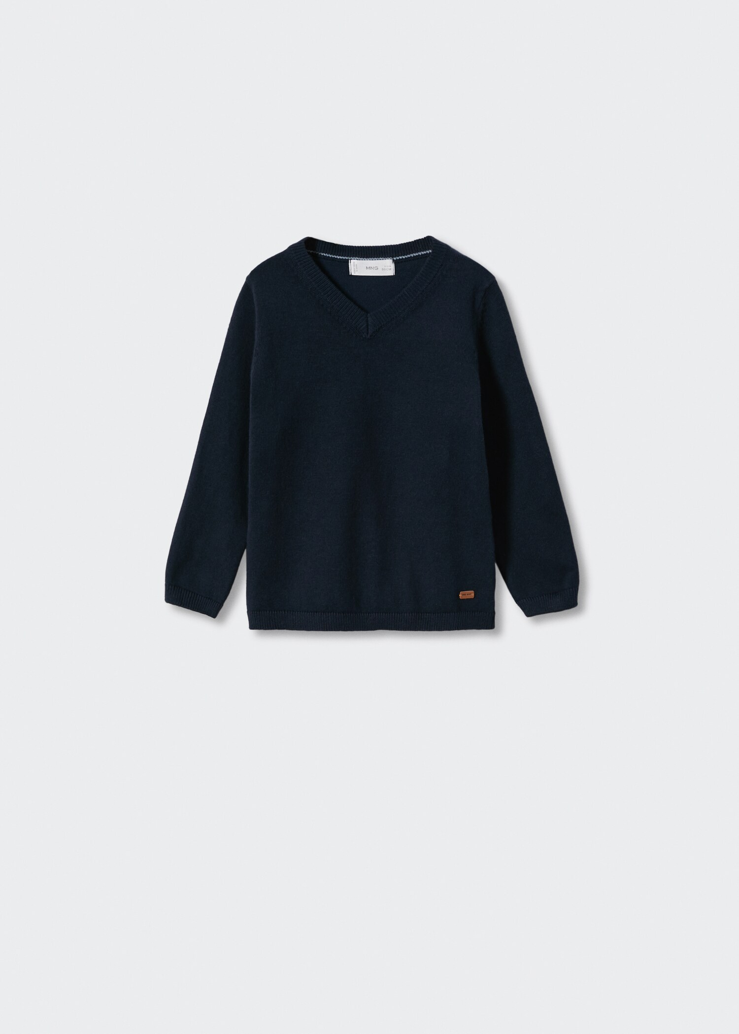 Pullover collo a V - Articolo senza modello