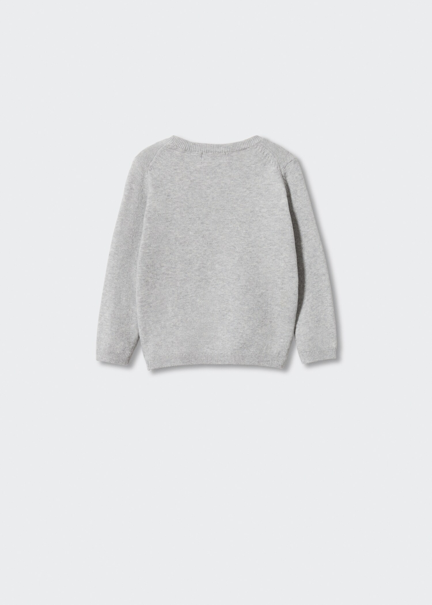 V-neck sweater - Reverse of the article