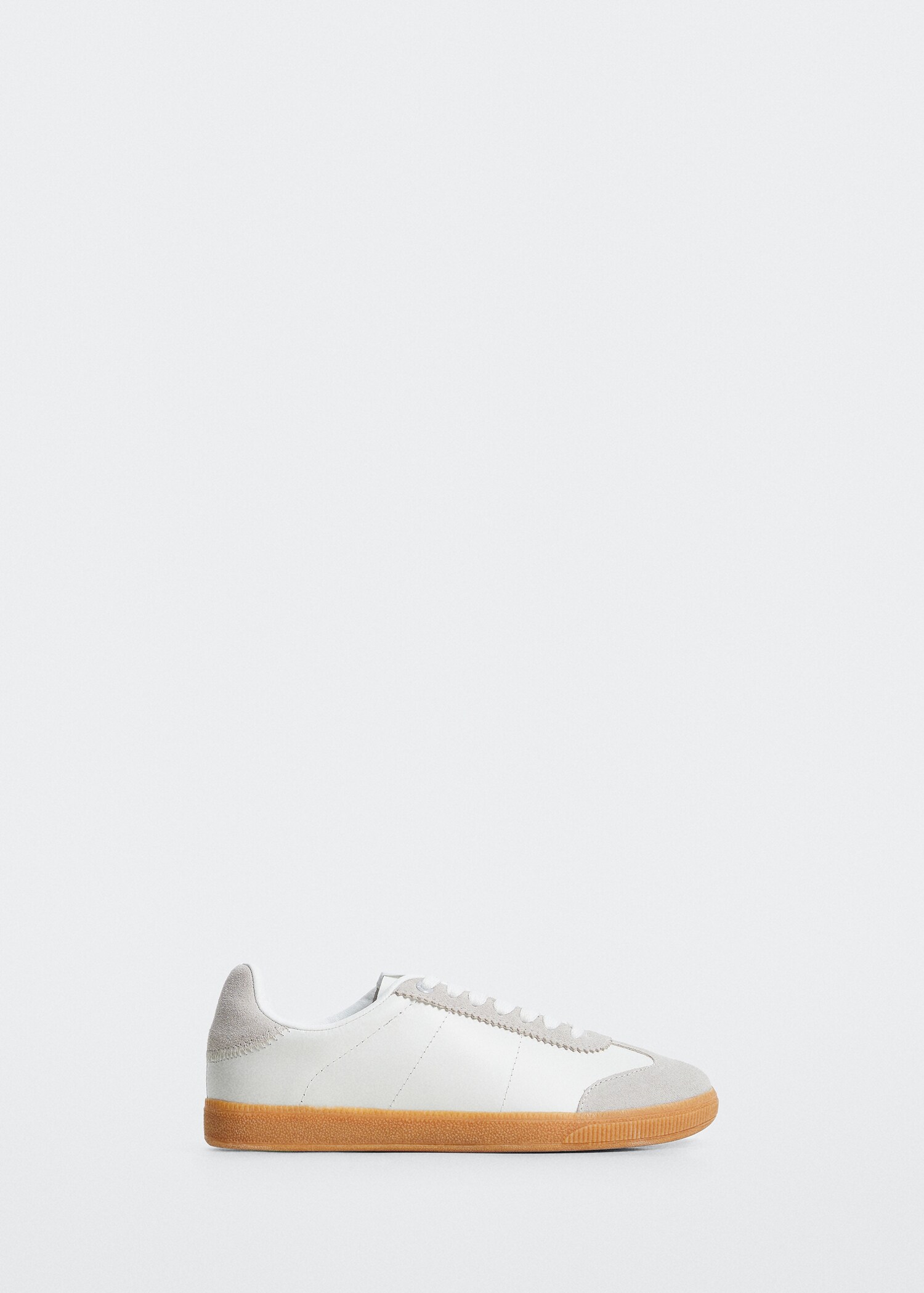 Panels leather sneakers - Article without model