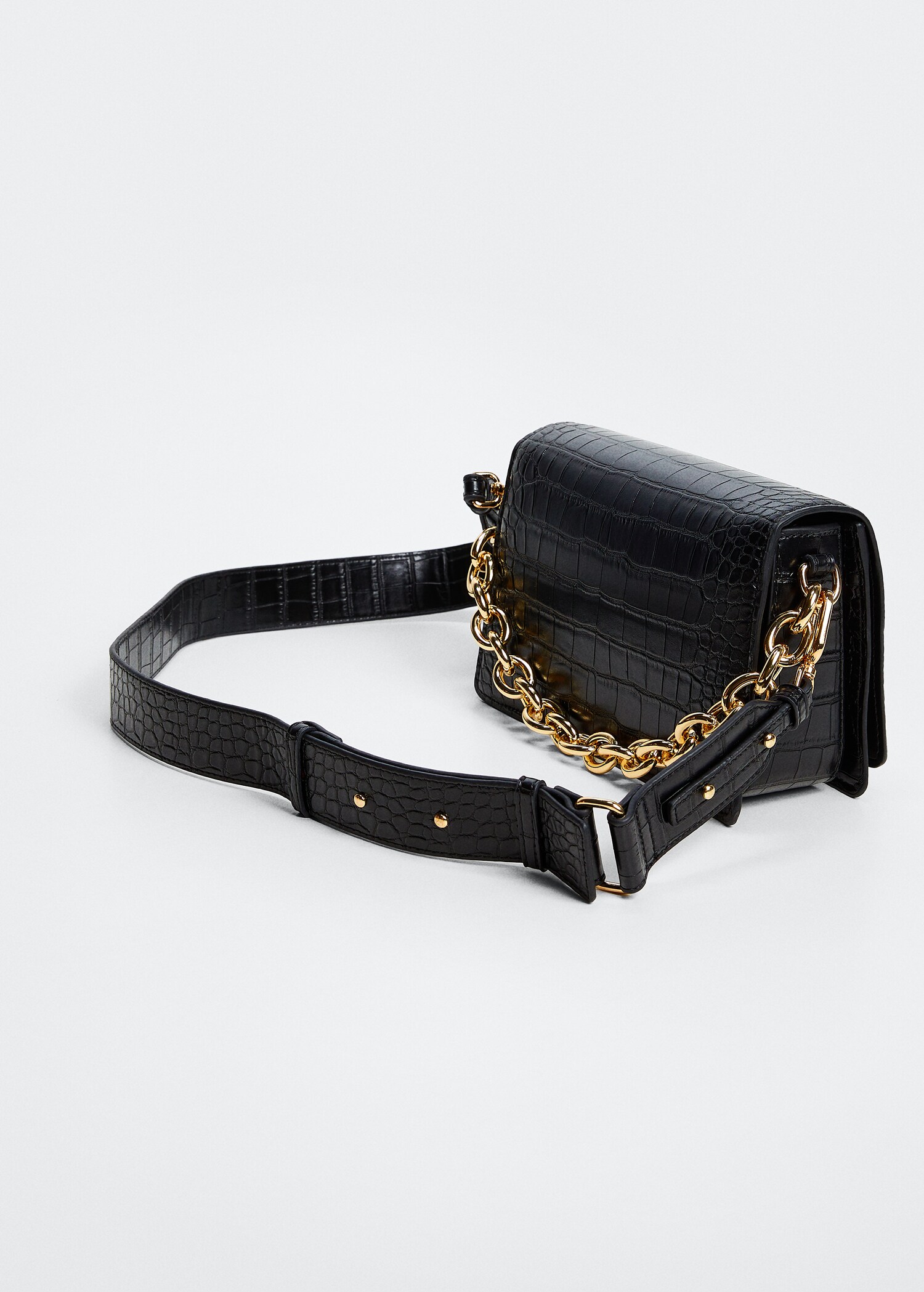 Sac anse double imitation crocodile - Détail de l'article 2