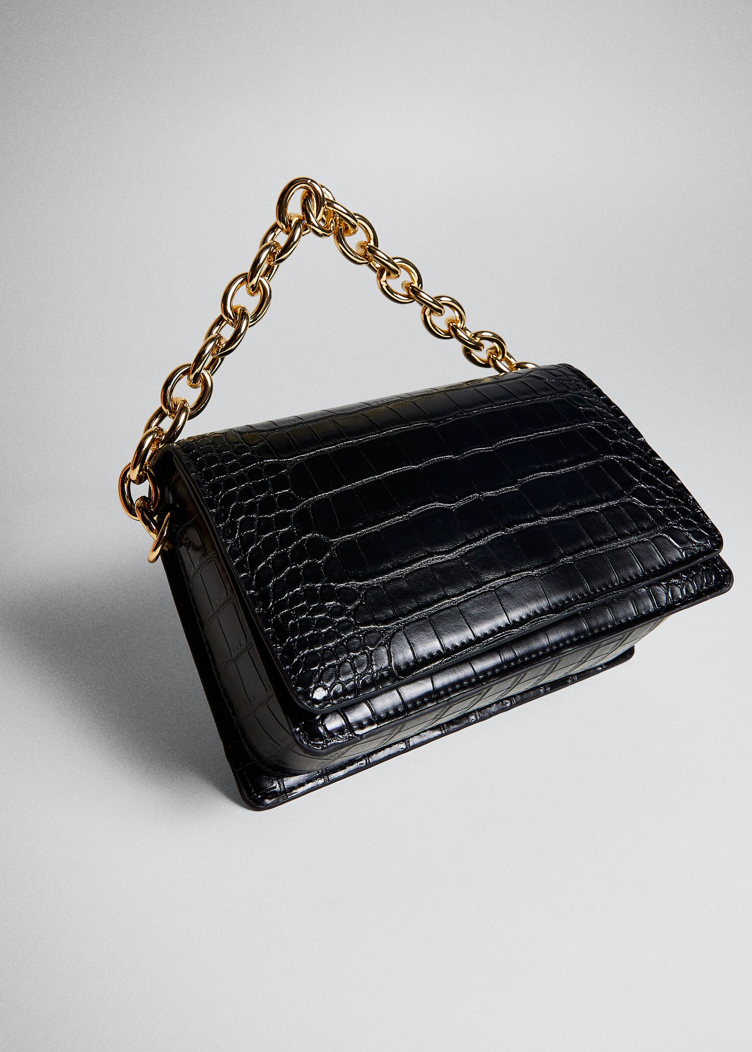 Sac anse double imitation crocodile - Détail de l'article 4