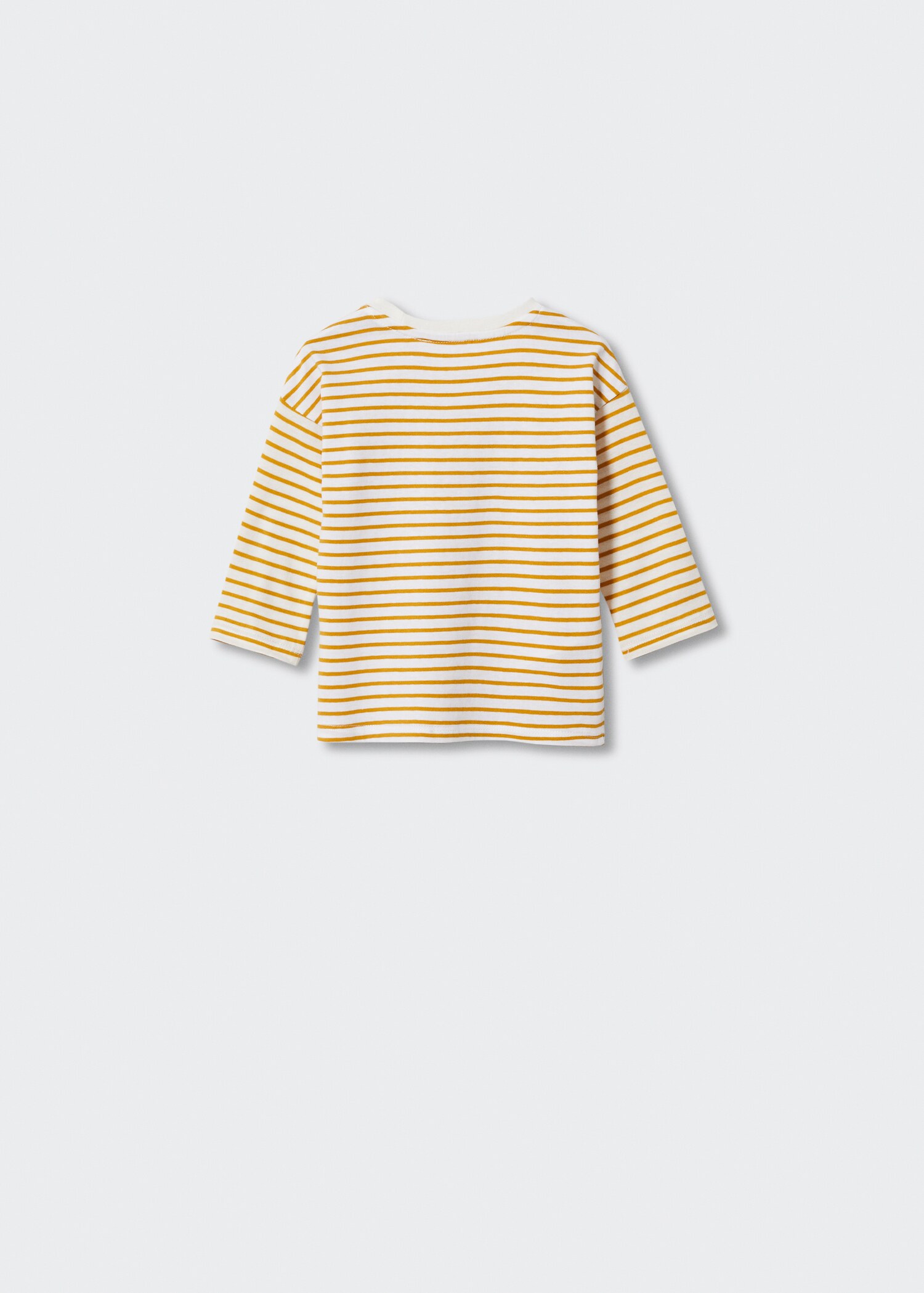 Striped long sleeves t-shirt - Reverse of the article