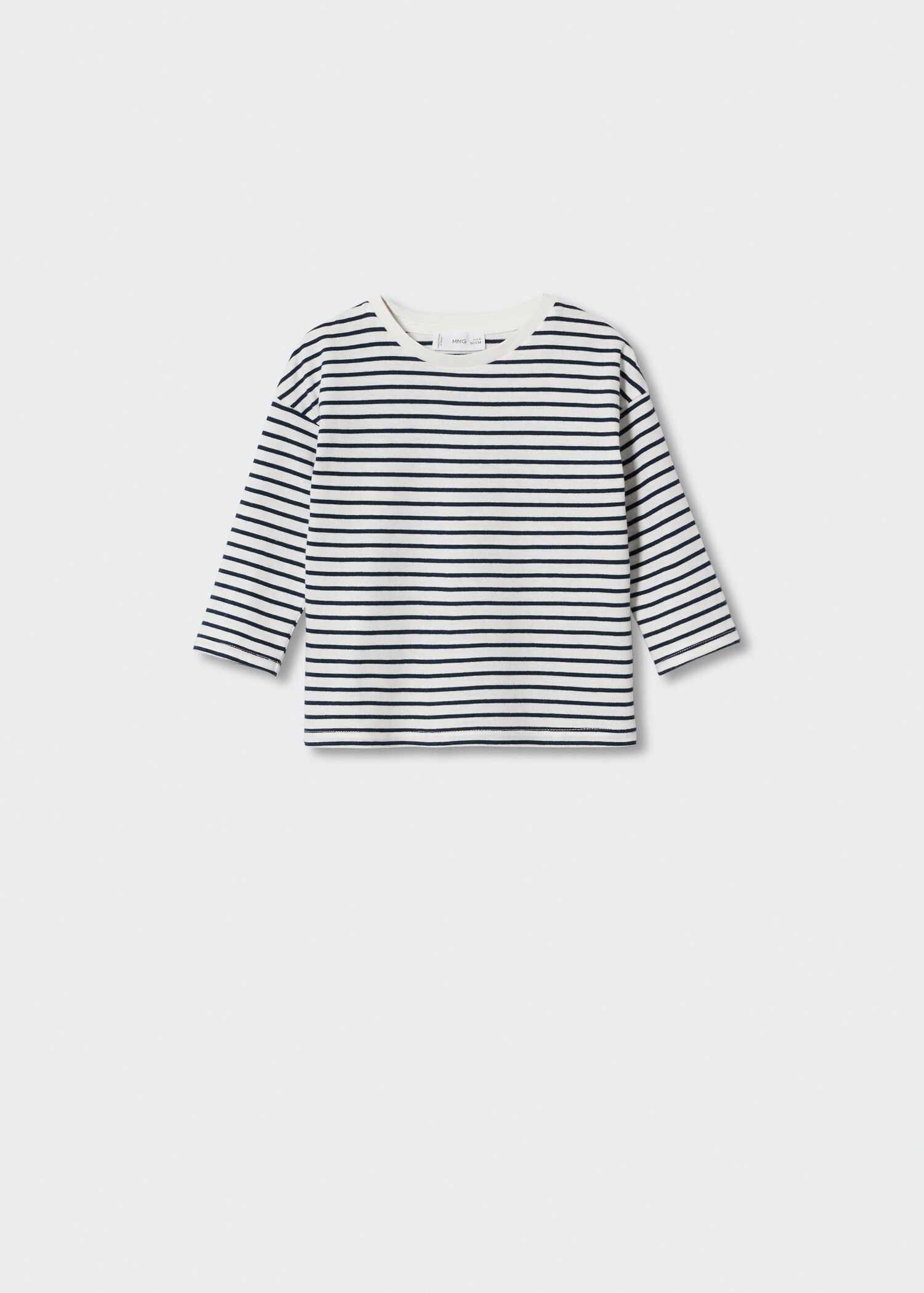 Striped long sleeves t-shirt - Article without model