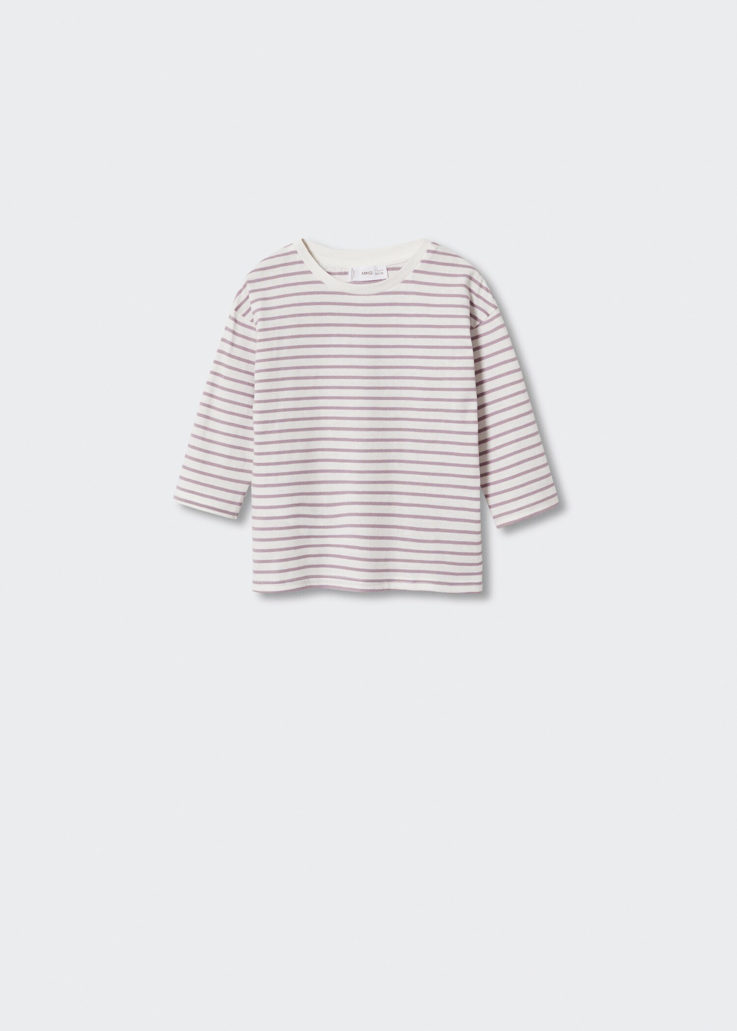 Striped long sleeves t-shirt - Article without model