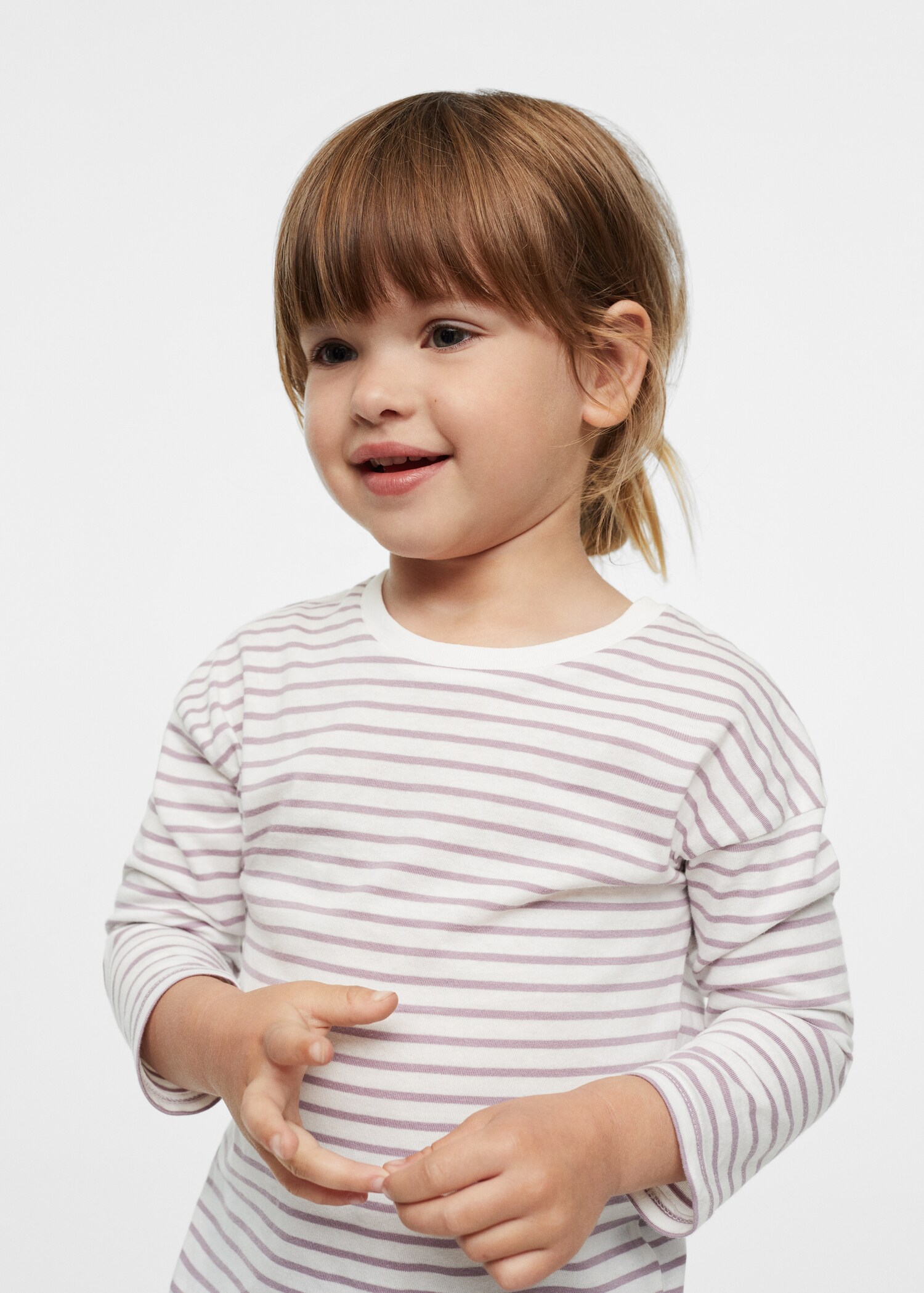 Striped long sleeves t-shirt - Details of the article 1