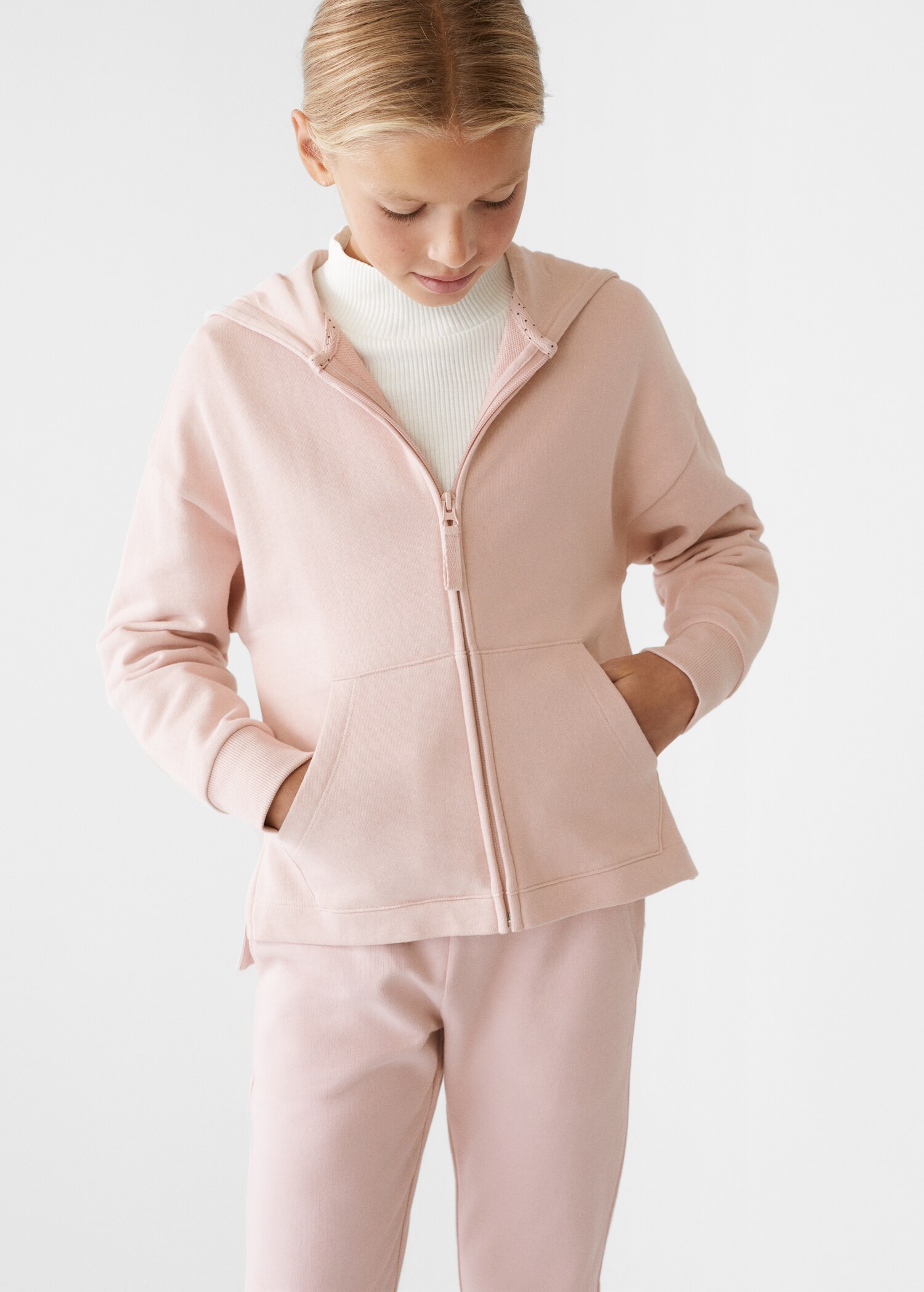 Cotton hoodie - Details of the article 1