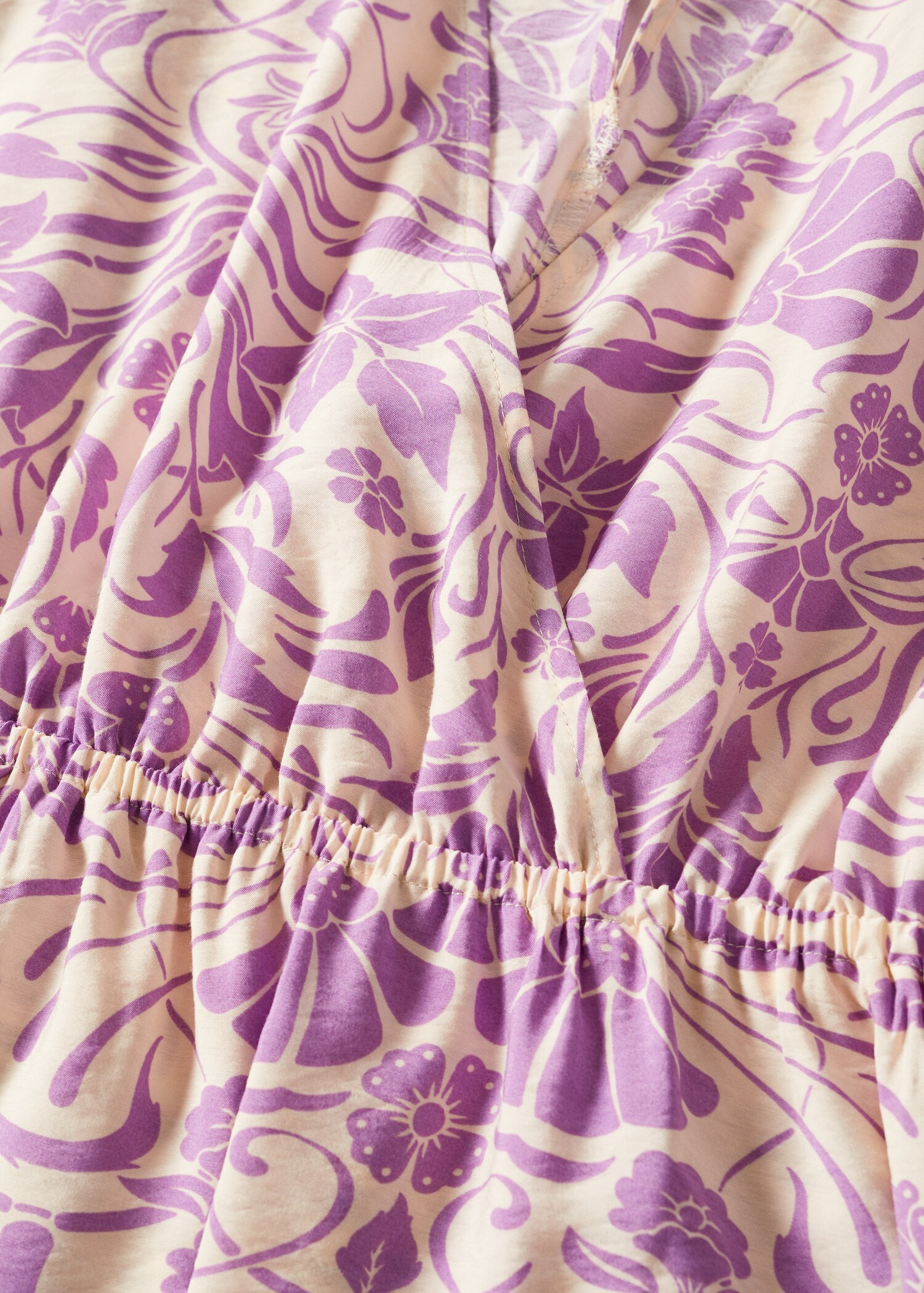 Flowy printed dress - Details of the article 8