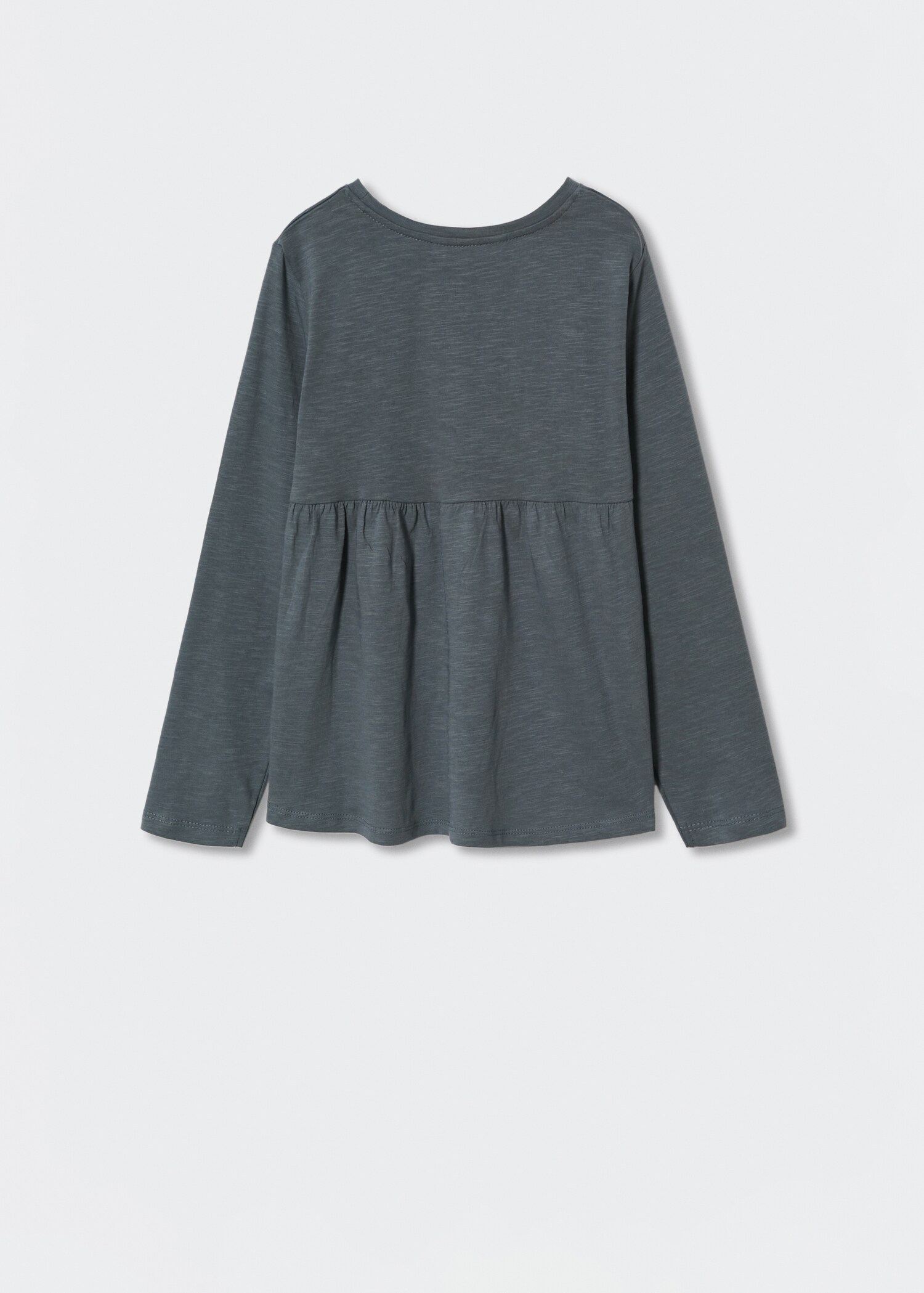 T-shirt manches longues volant - Verso de l’article