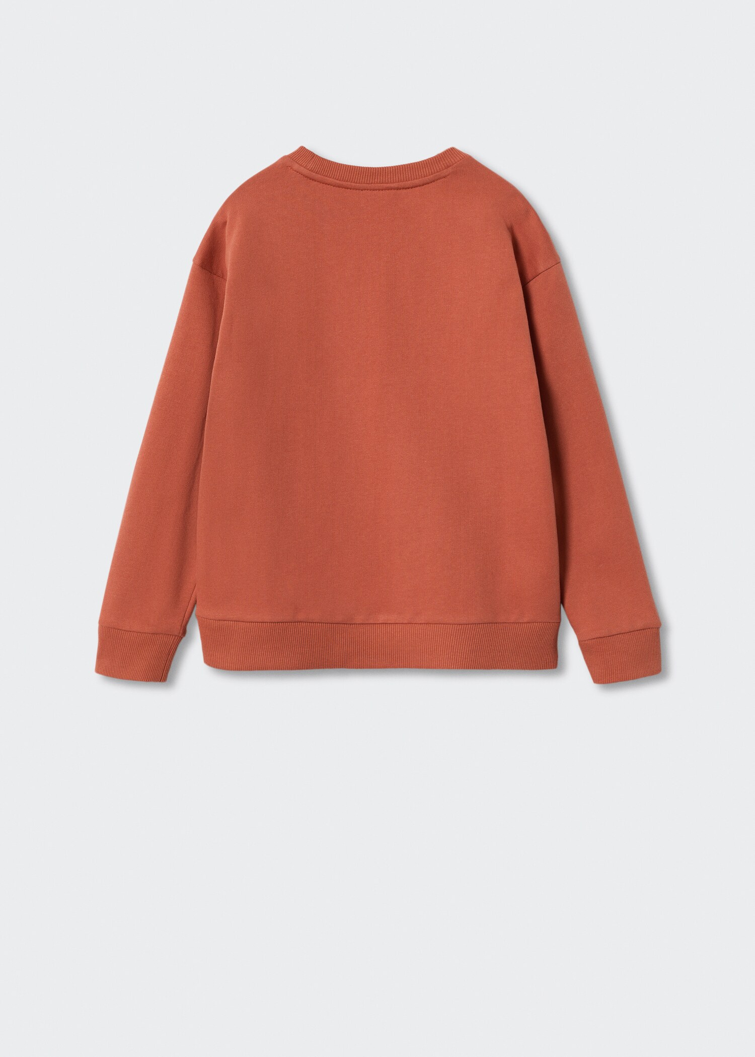 Cartoon cotton sweatshirt - Reverse of the article