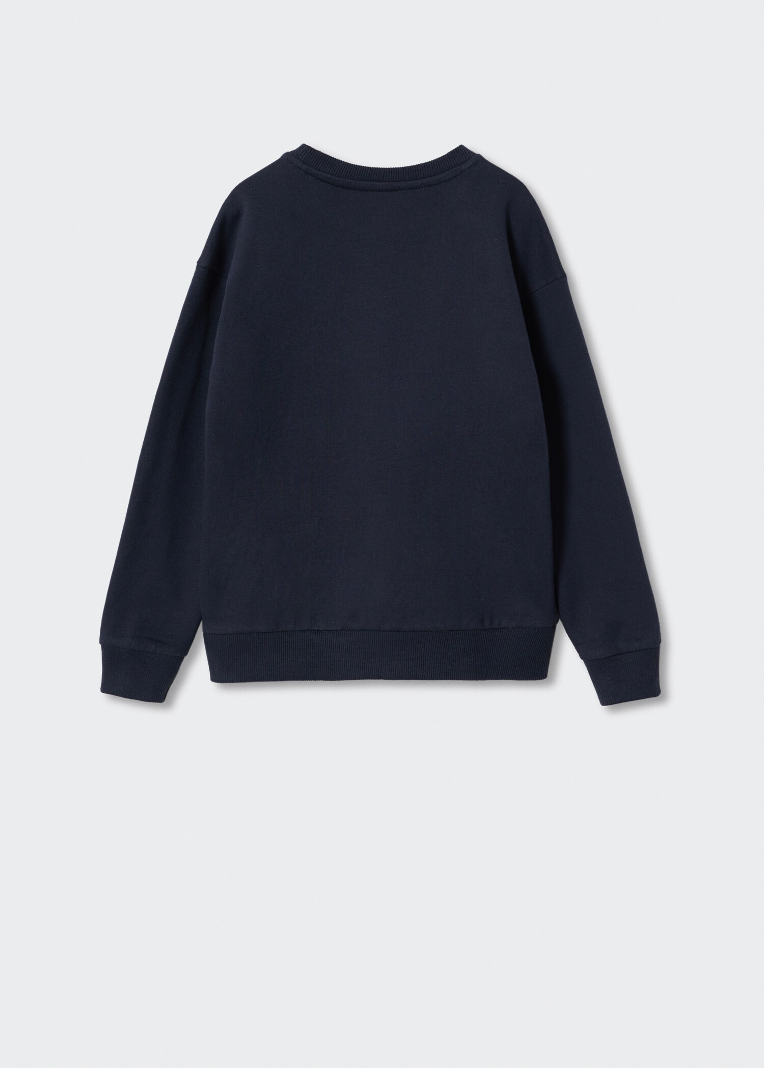 Cartoon cotton sweatshirt - Reverse of the article