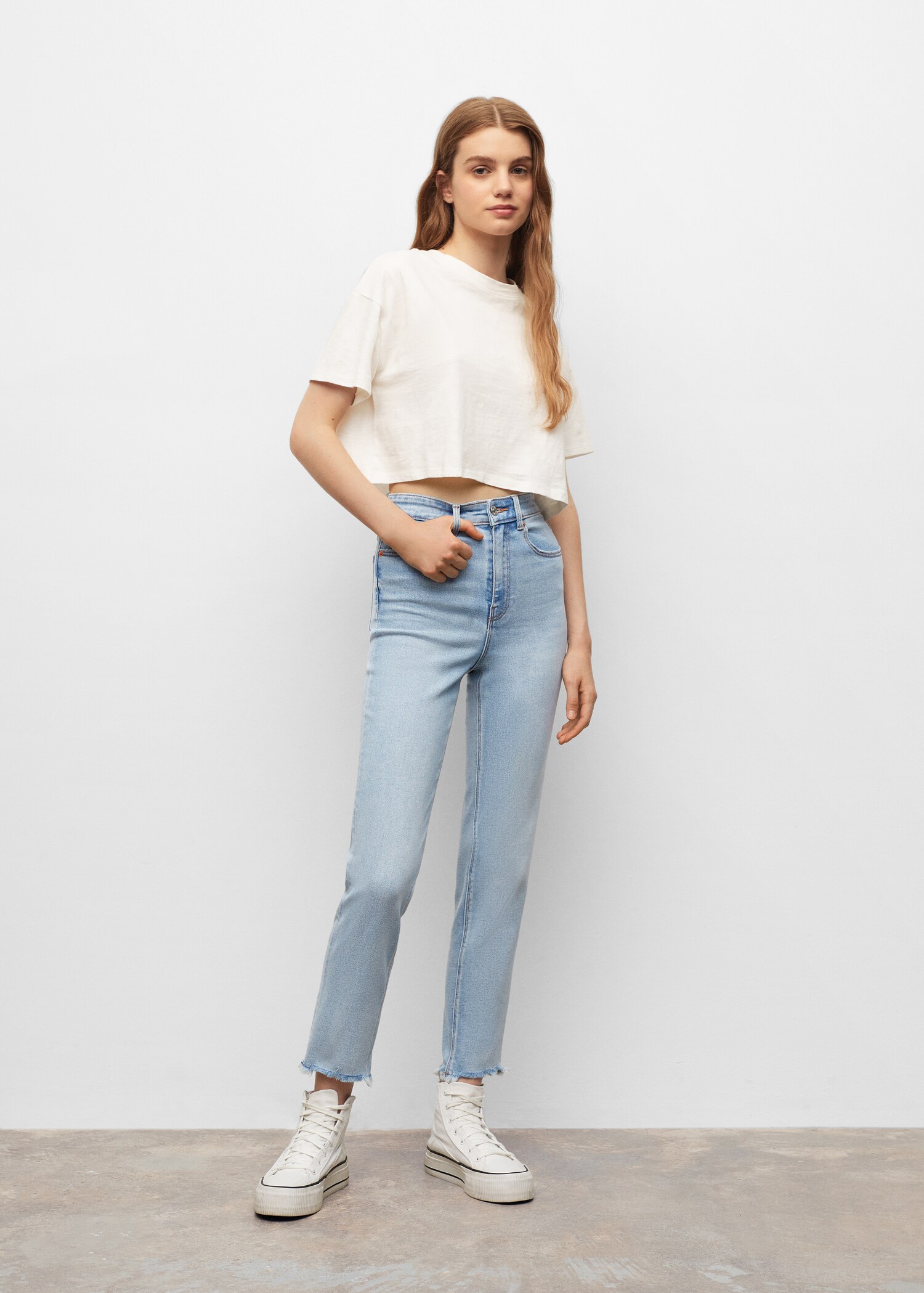 Slim-fit jeans   - Medium plane
