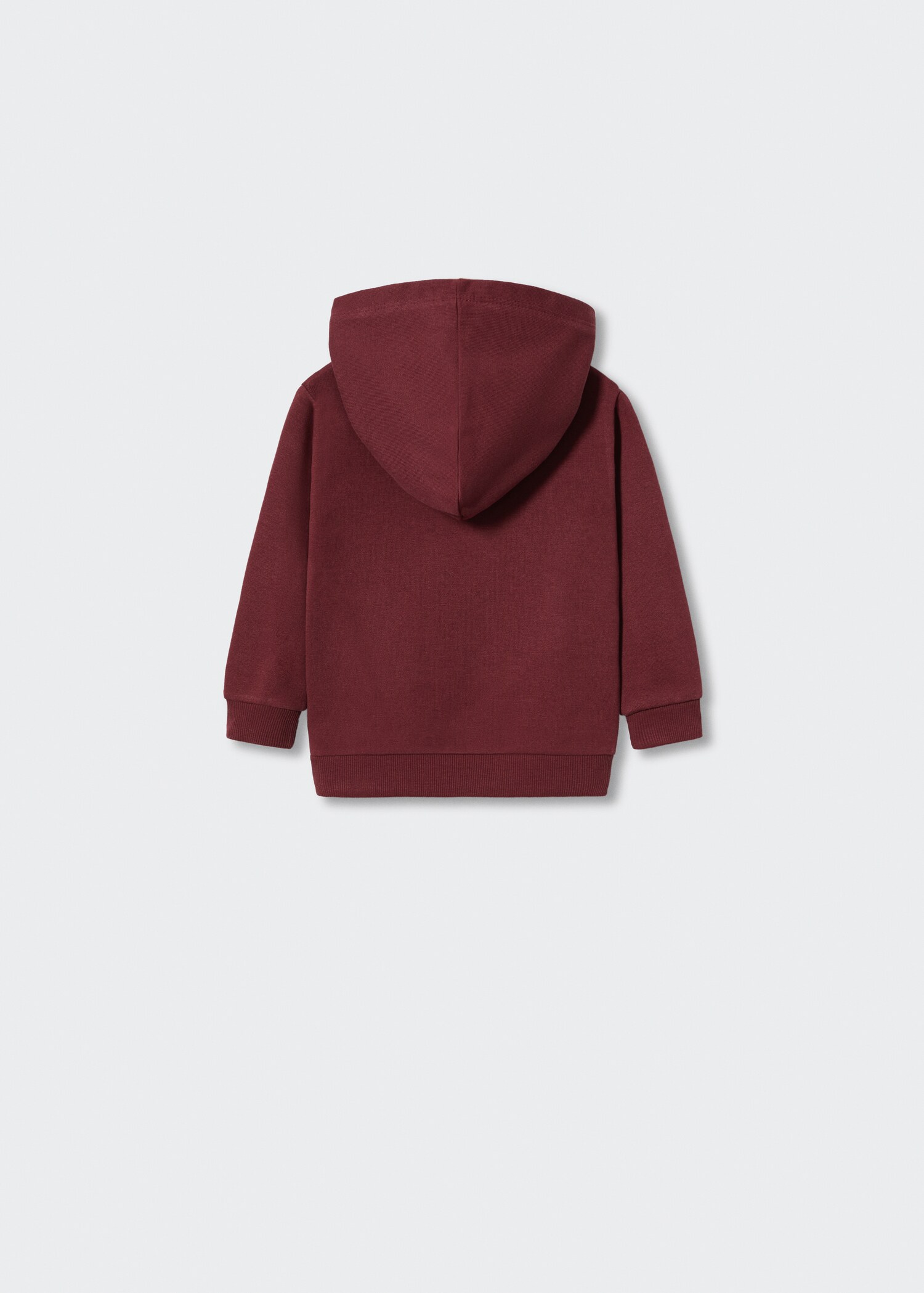 Printed cotton sweatshirt - Reverse of the article