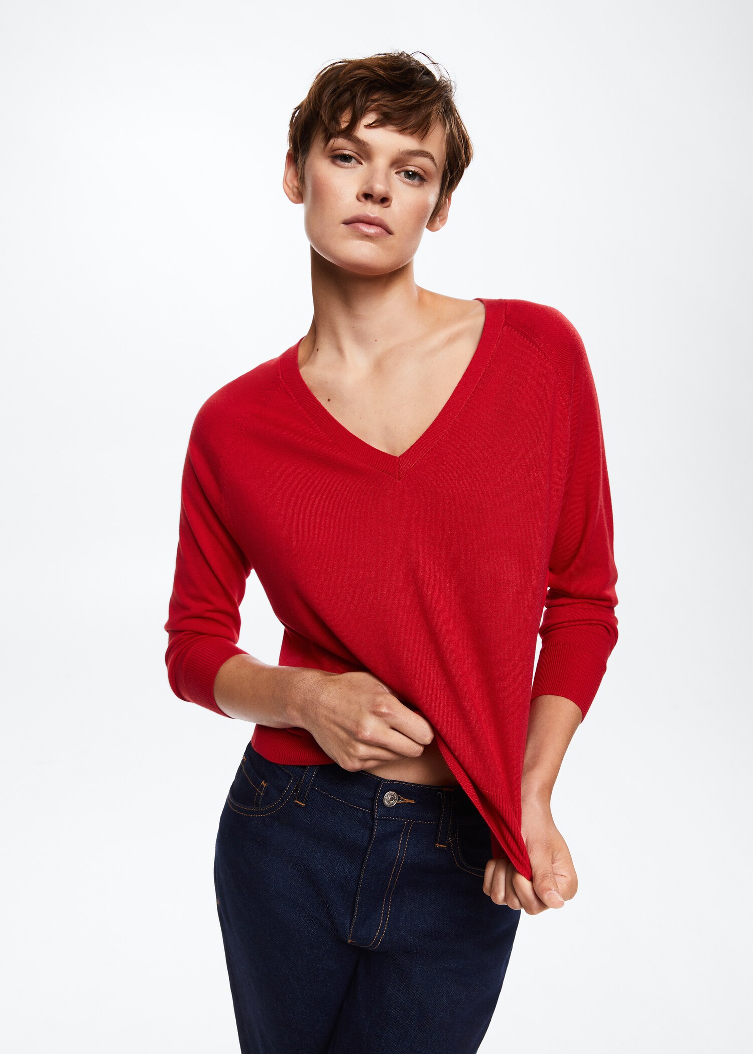 Fine-knit sweater - Medium plane