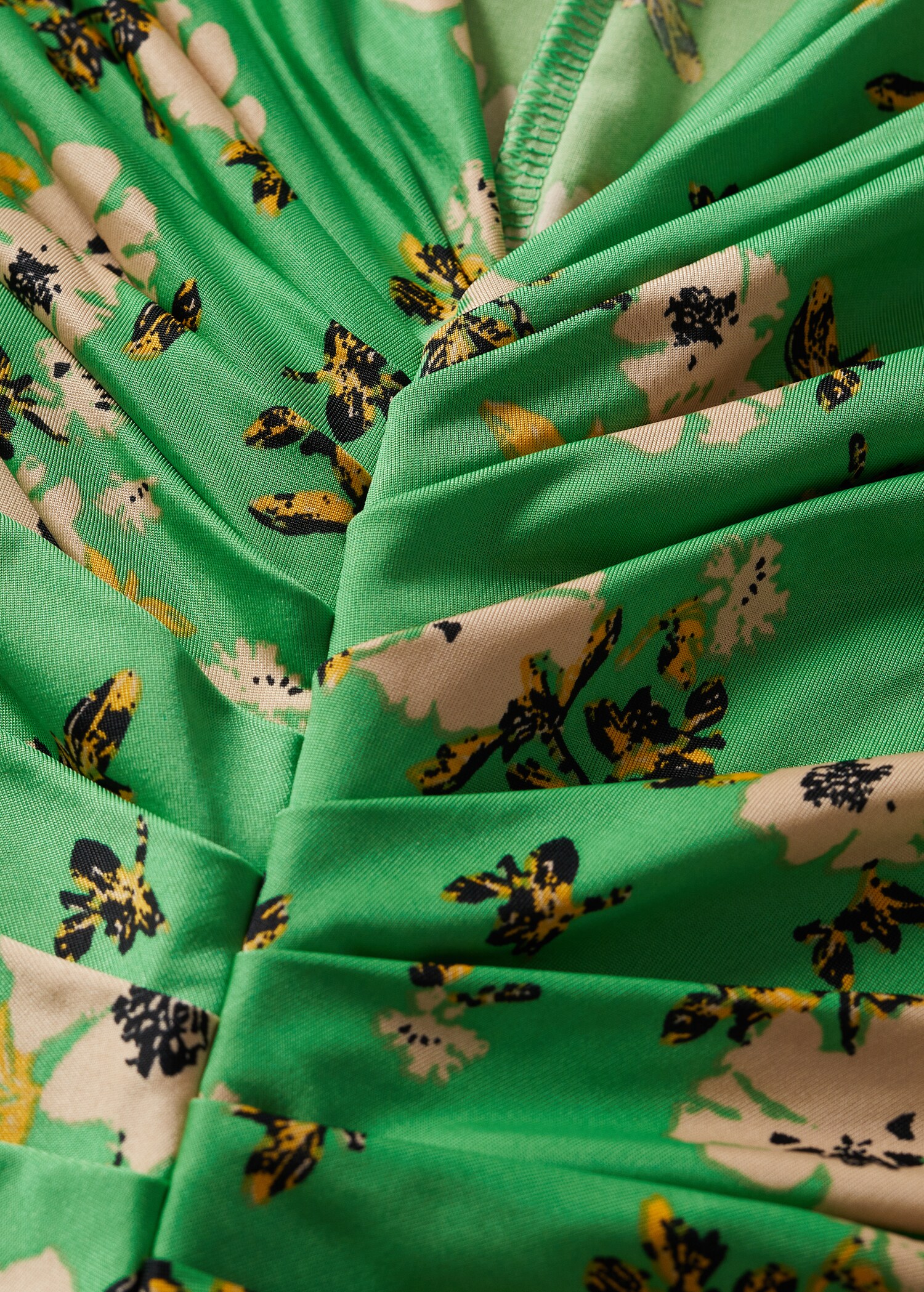 Ruched detail flower dress - Details of the article 8