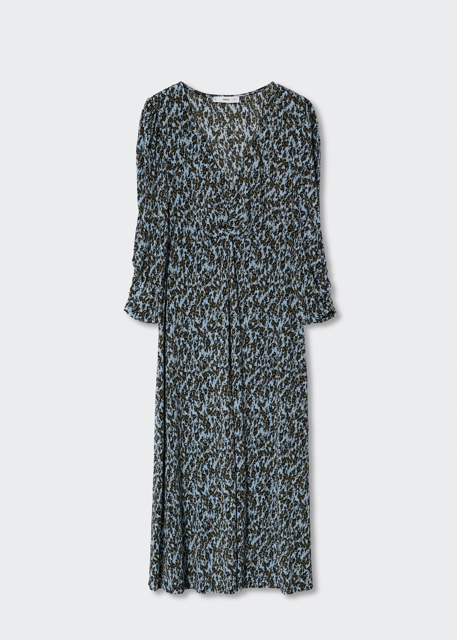 Robe plissée imprimée - Article sans modèle