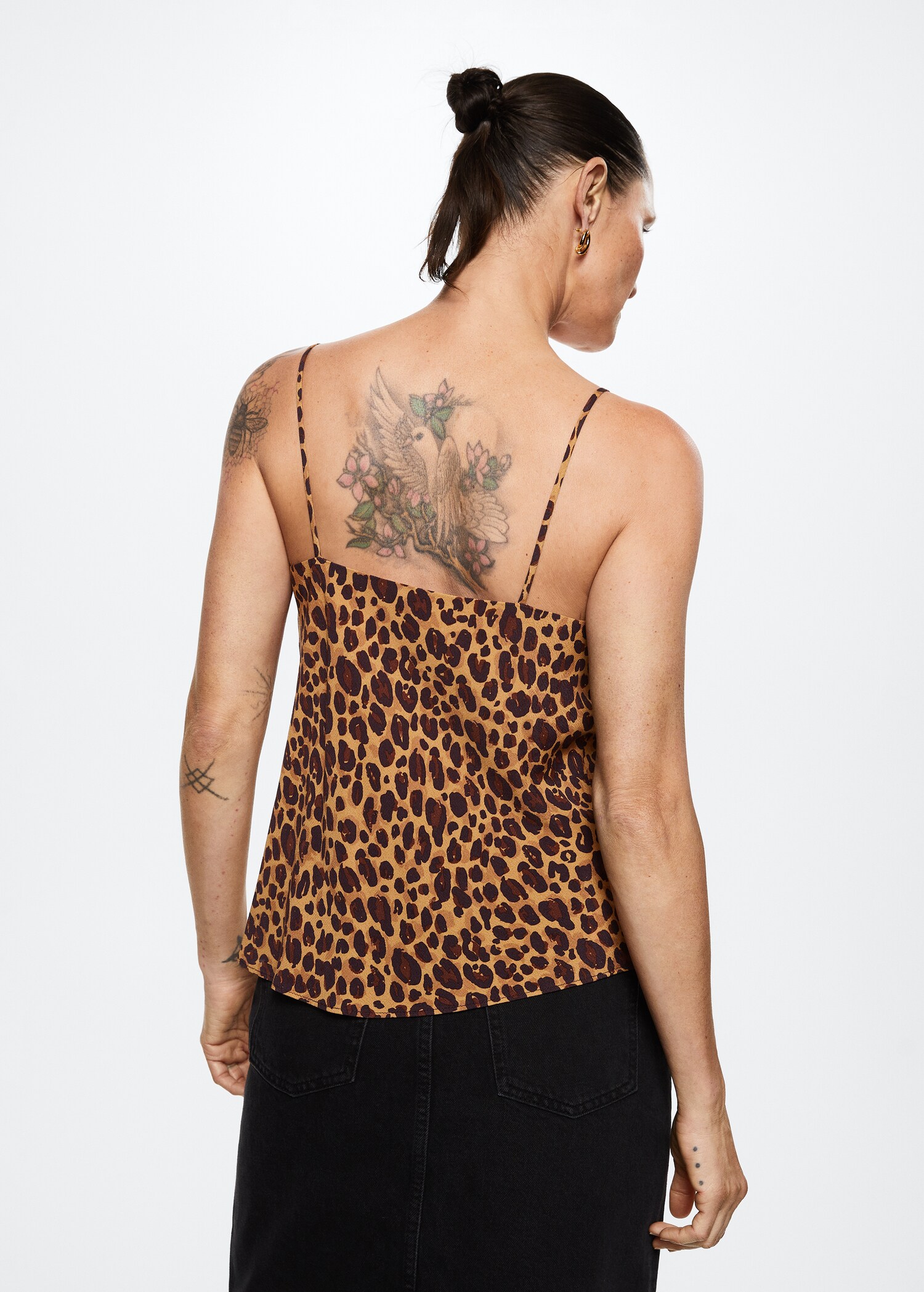Top lencero estampado - Reverso del artículo