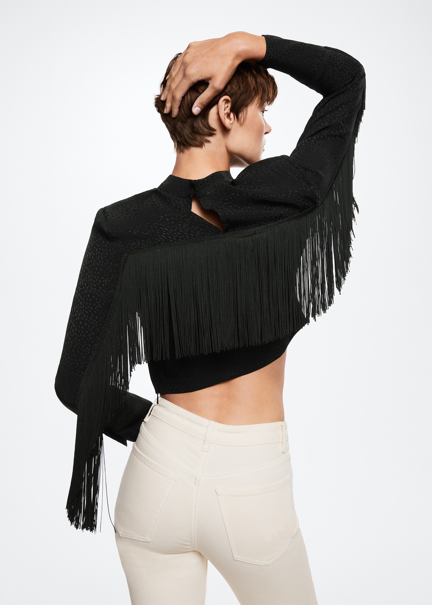 Fringes detail shirt