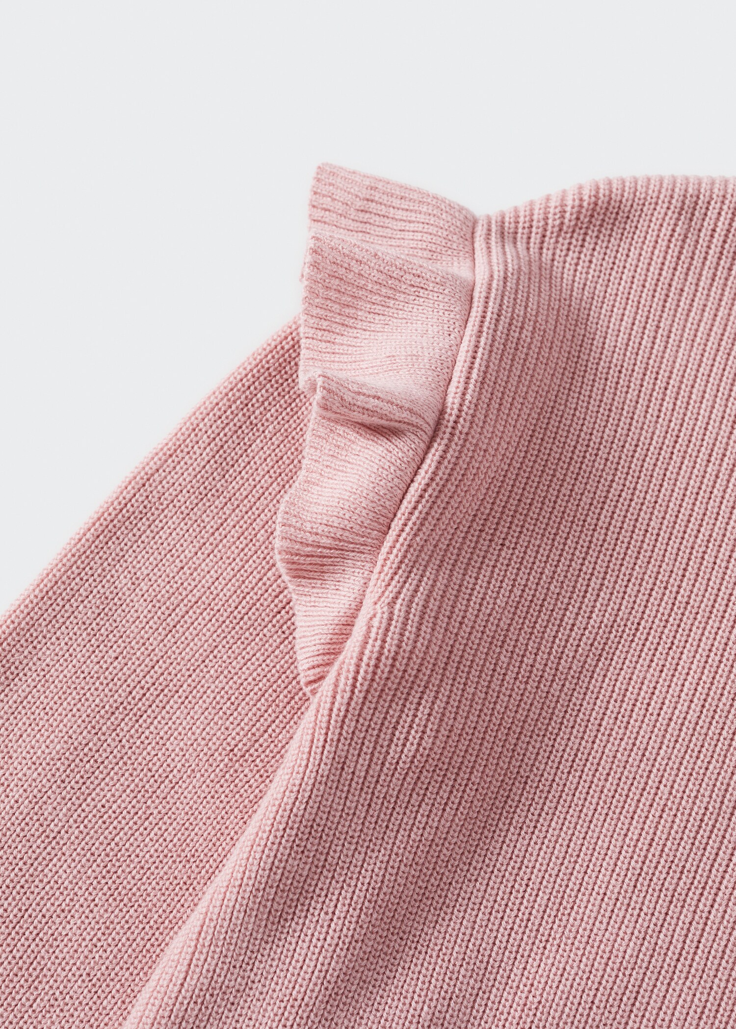 Ruffled cotton sweater - Details of the article 8