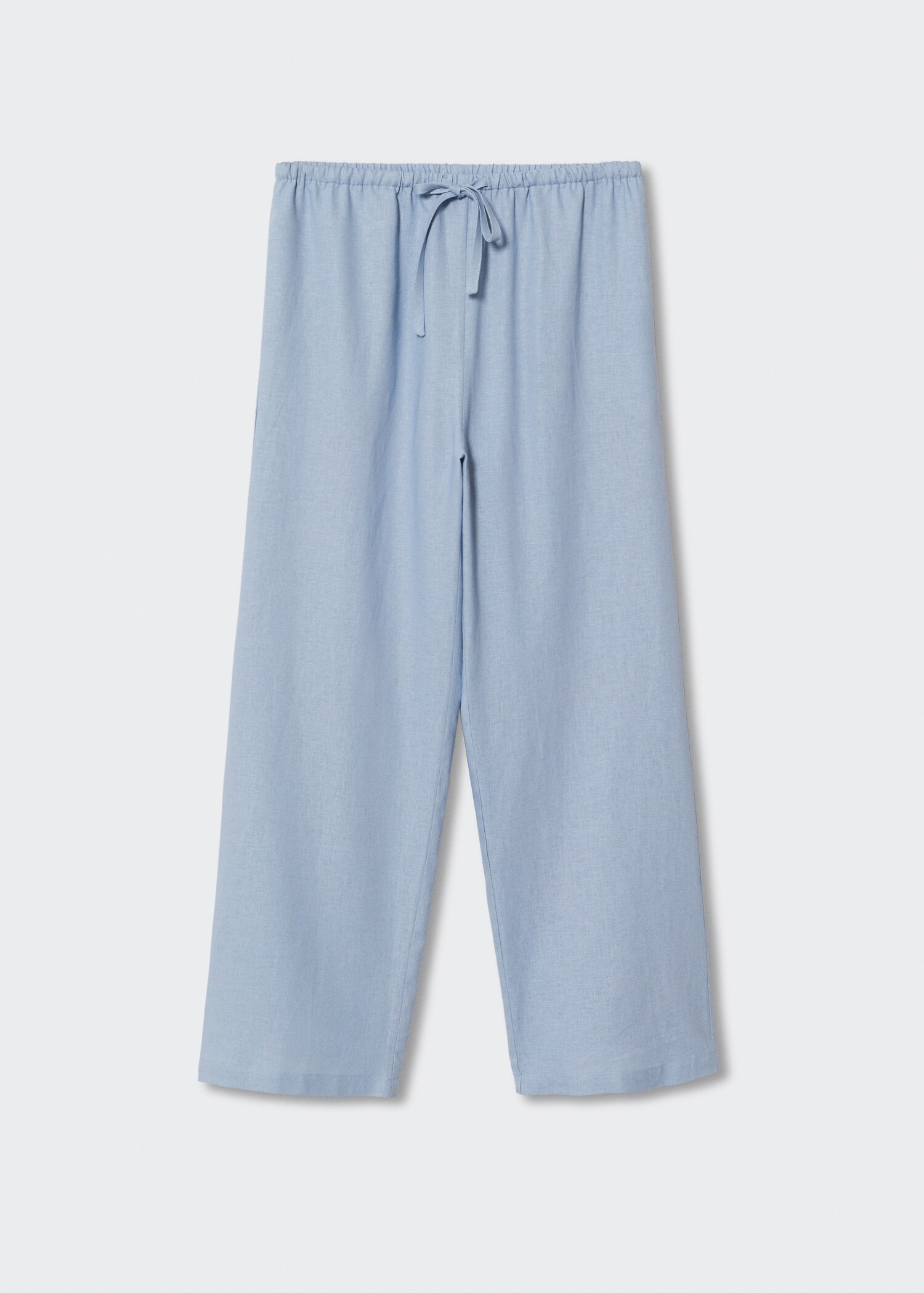 Linen pyjama trousers - Article without model