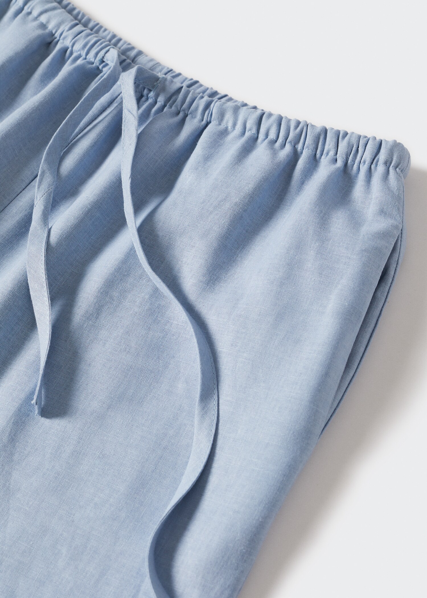Linen pyjama trousers - Details of the article 8