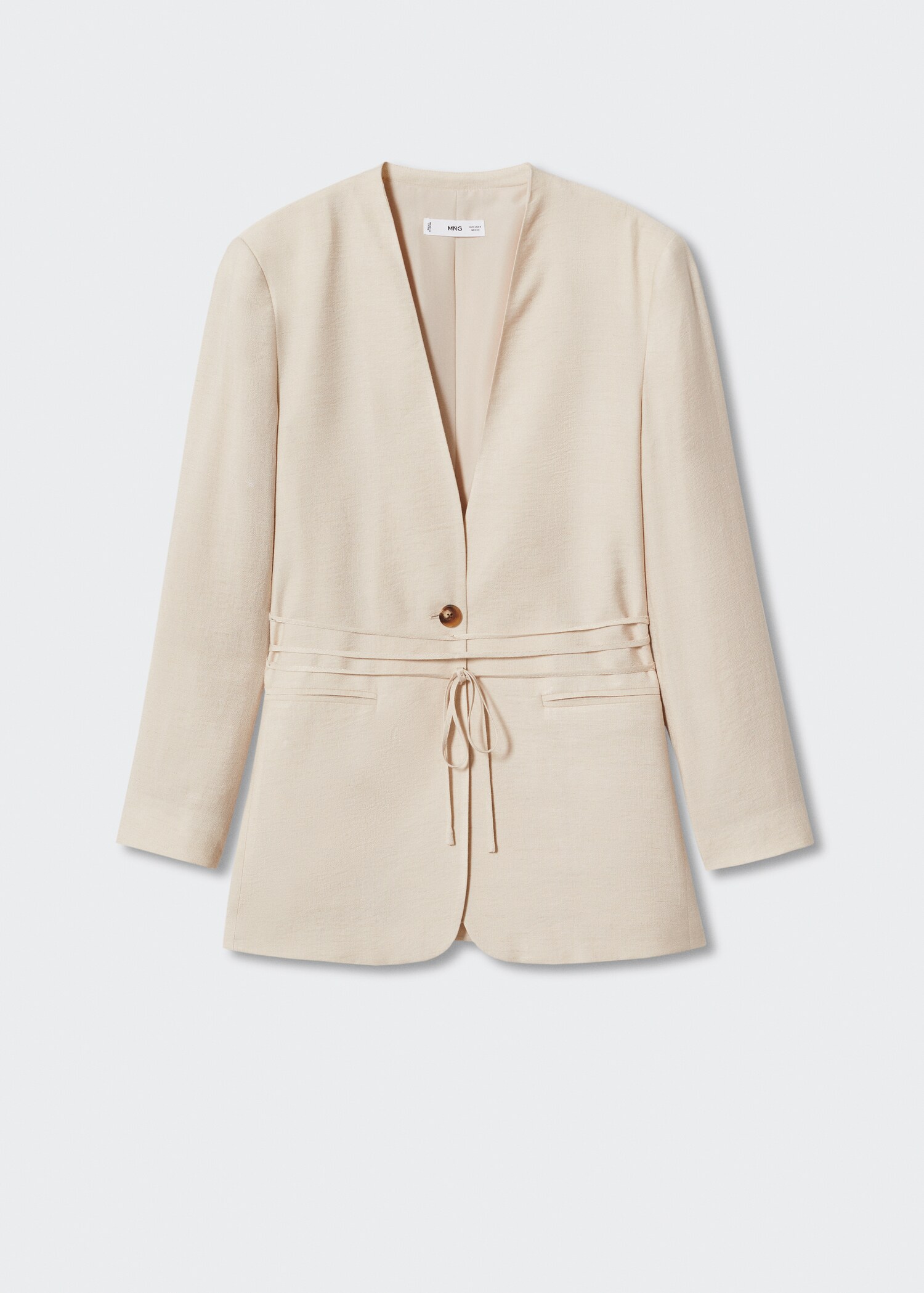 Belt suit blazer - Article without model