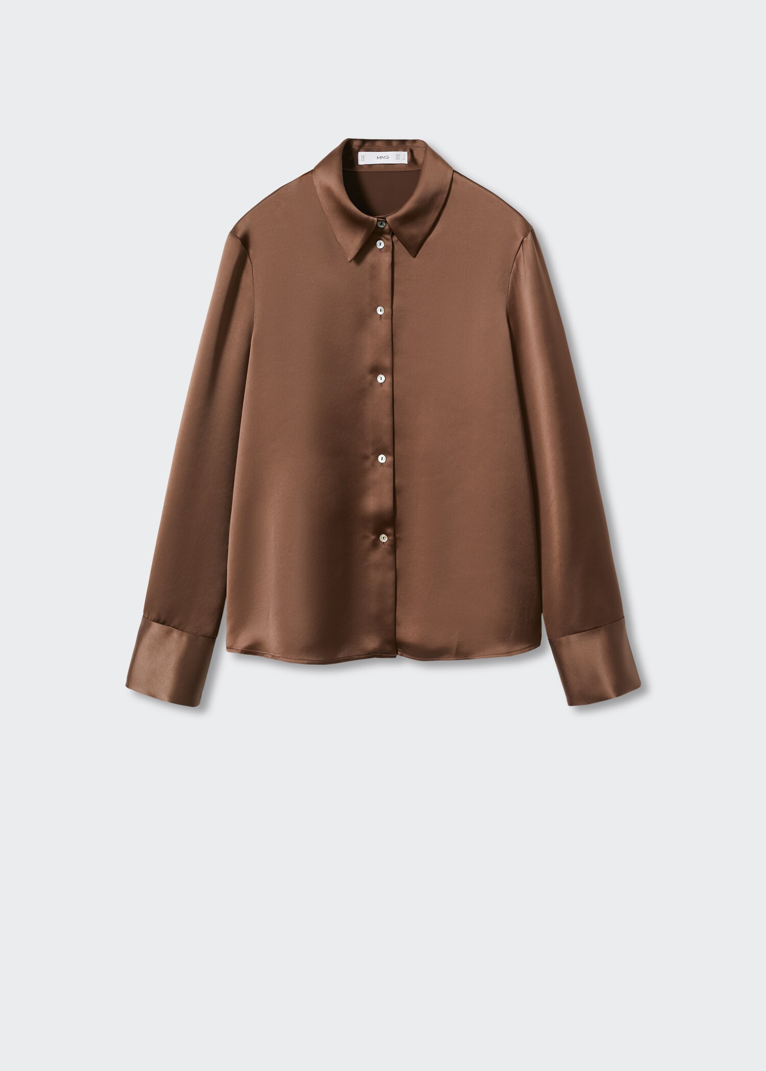Camisa satinada botones - Artículo sin modelo