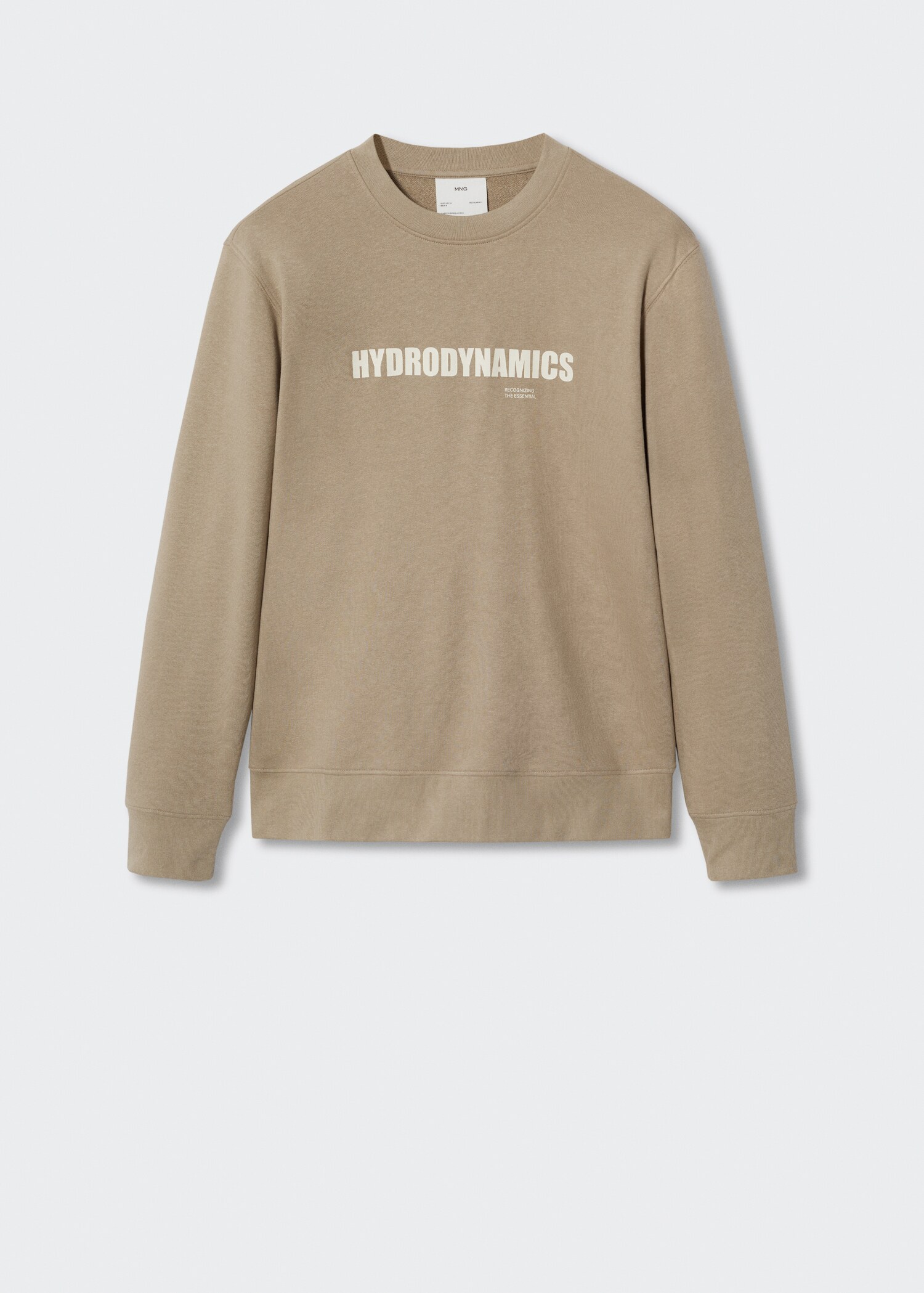 Sudadera algodón mensaje - Artículo sin modelo