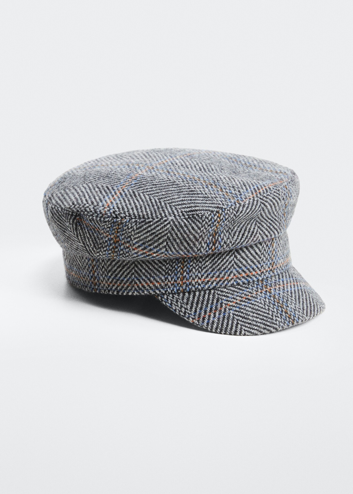 Gorra lana visera - Plano medio