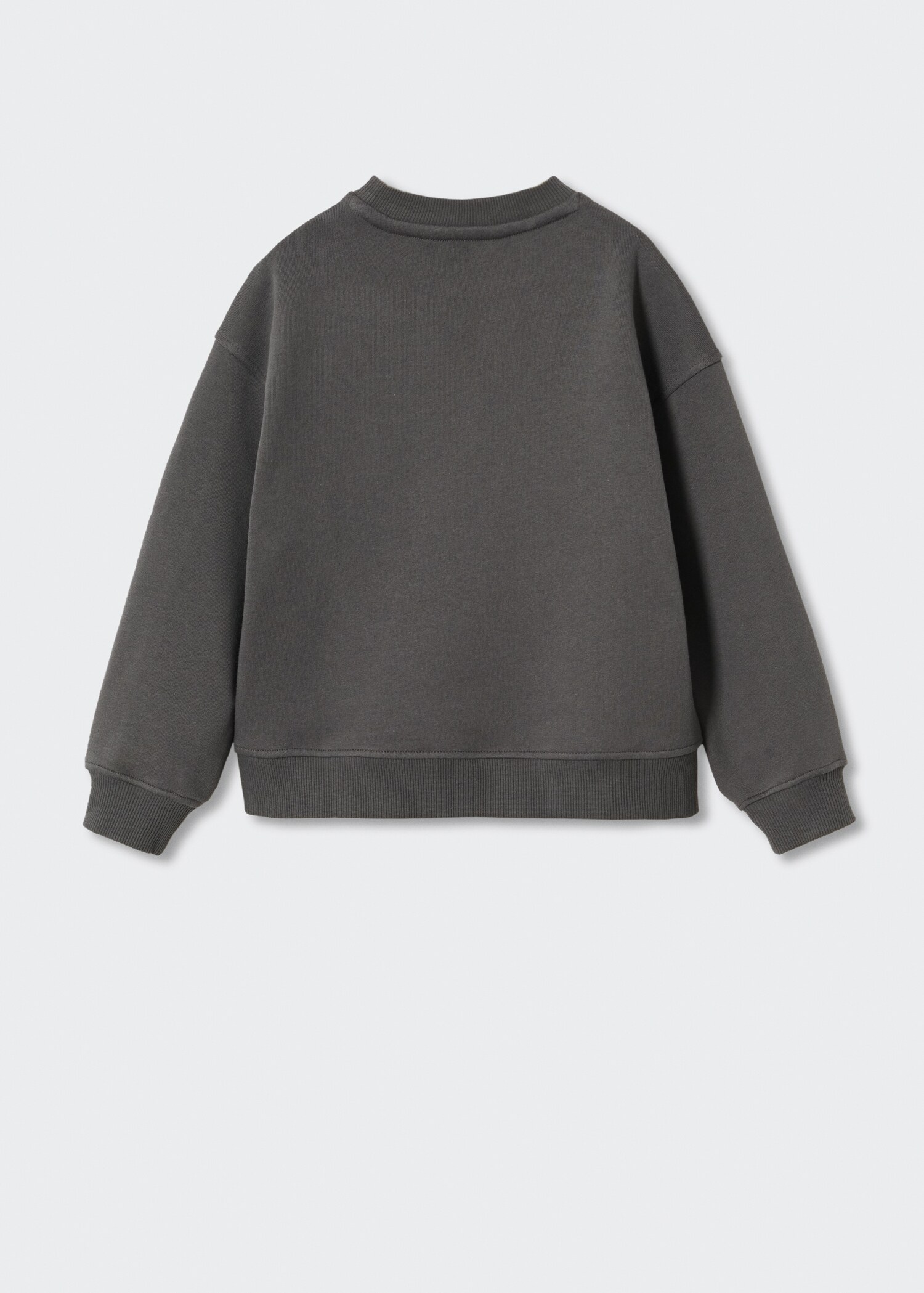 Sudadera mensaje bordado - Reverso del artículo