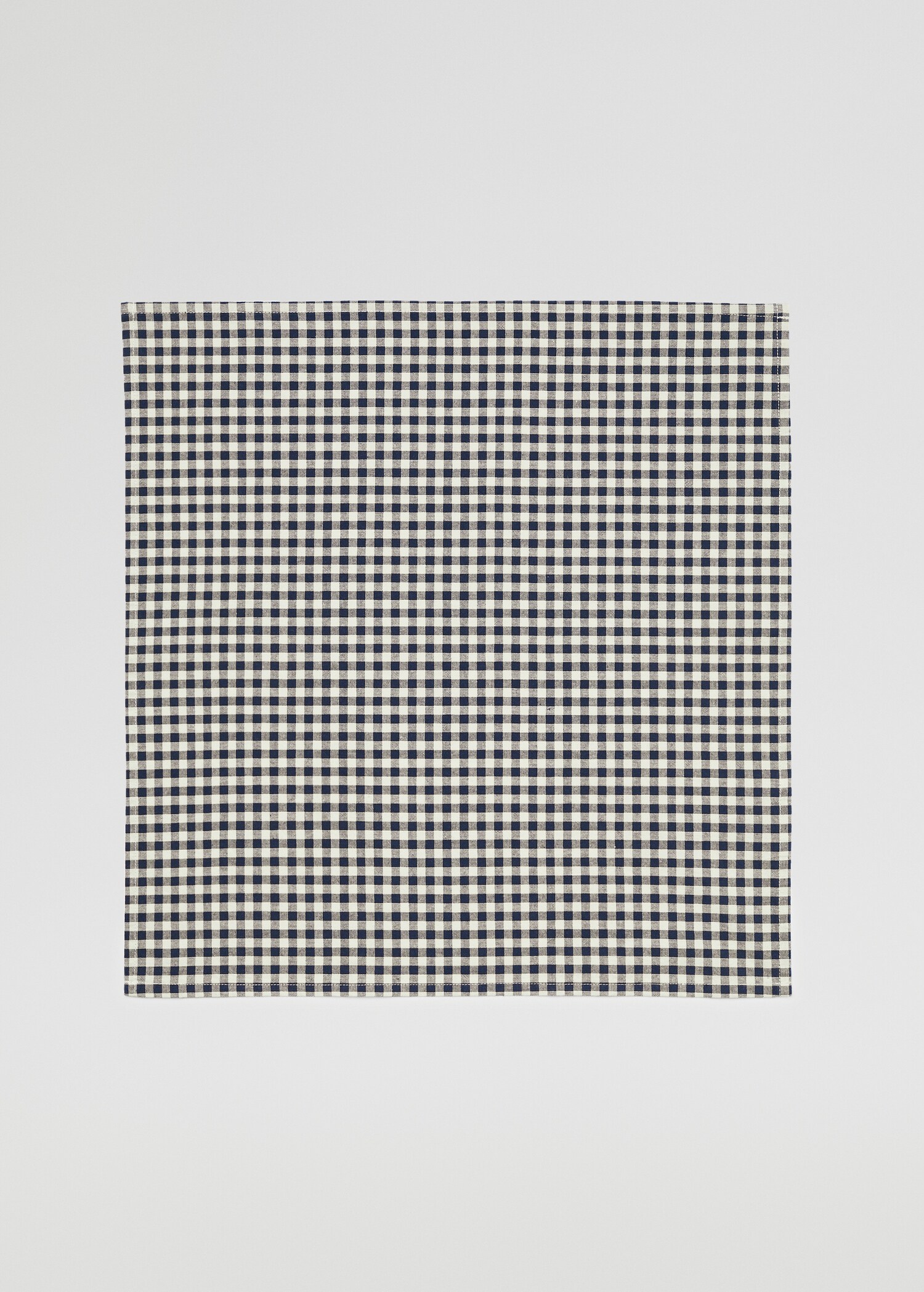 Cotton gingham check napkins (pack of 2) - Article without model
