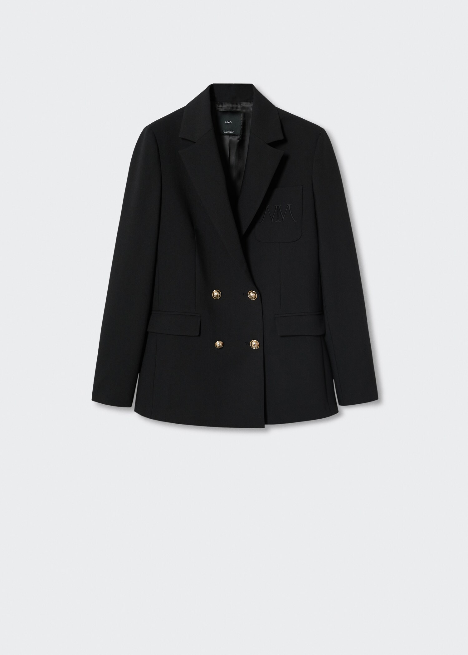 Double-breasted suit blazer - Article without model