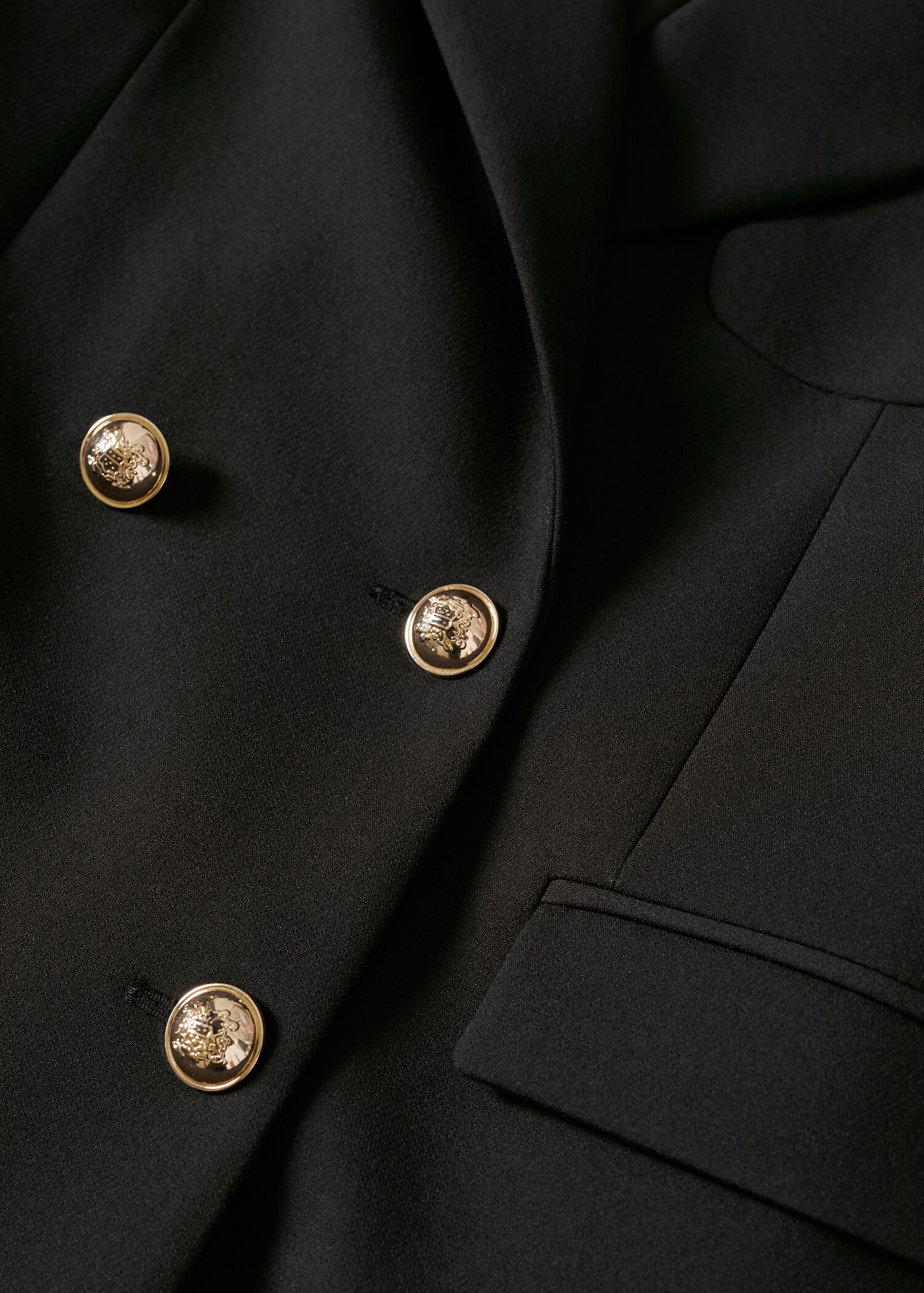 Double-breasted suit blazer - Details of the article 8