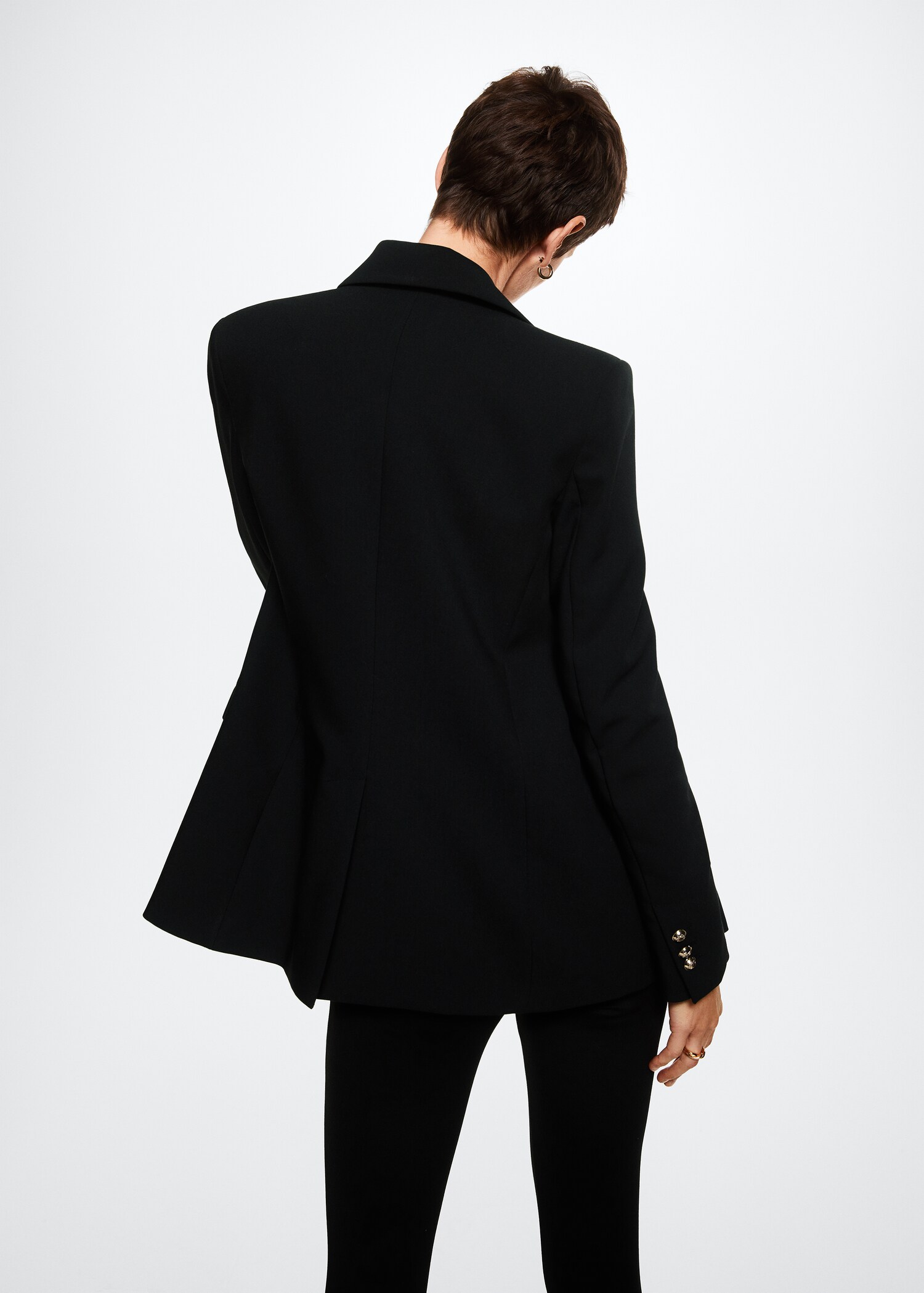 Double-breasted suit blazer - Reverse of the article