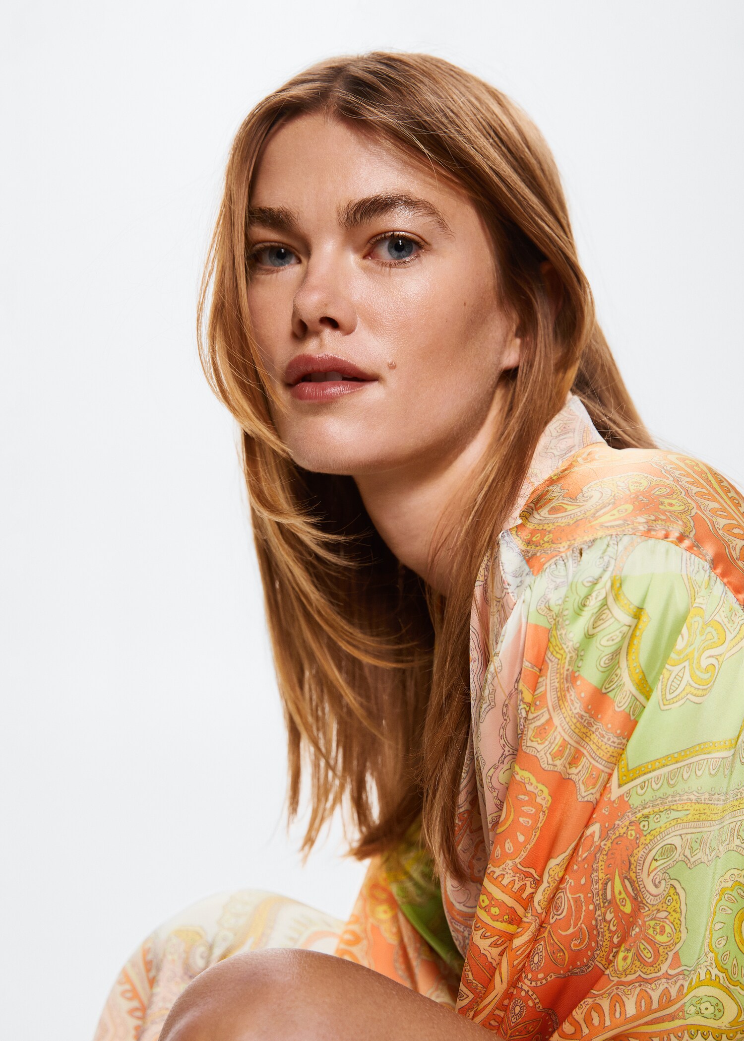 Paisley print dress - Details of the article 1