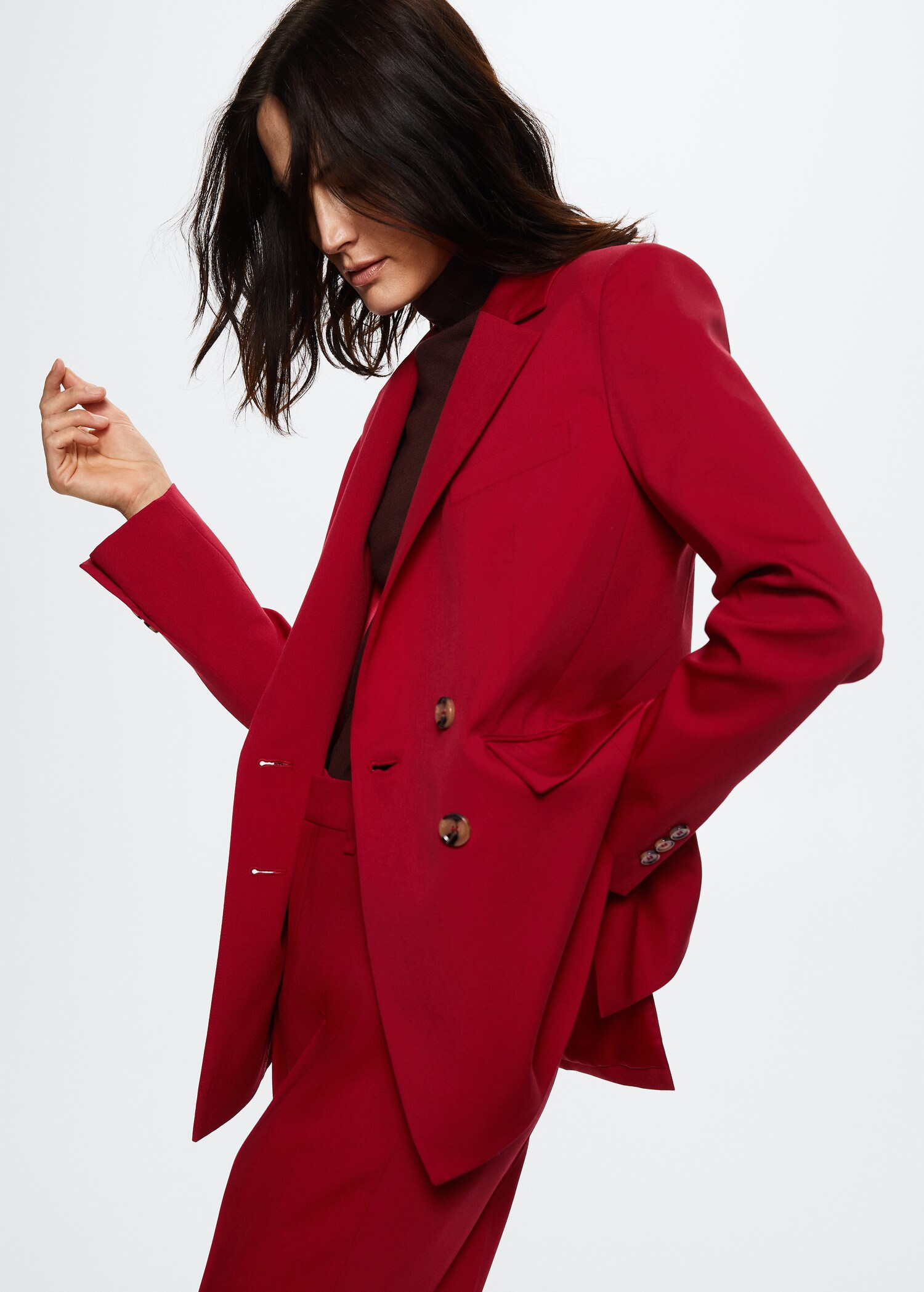 Double-breasted blazer - Details of the article 2
