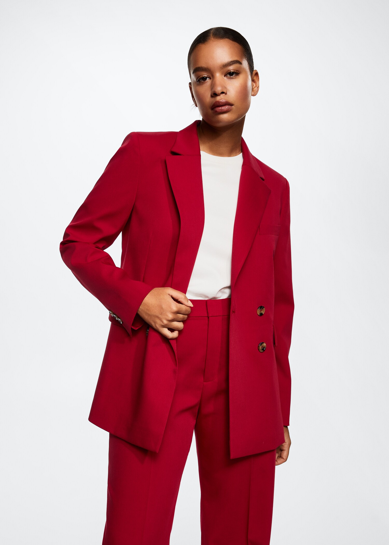 Double-breasted blazer - Details of the article 3