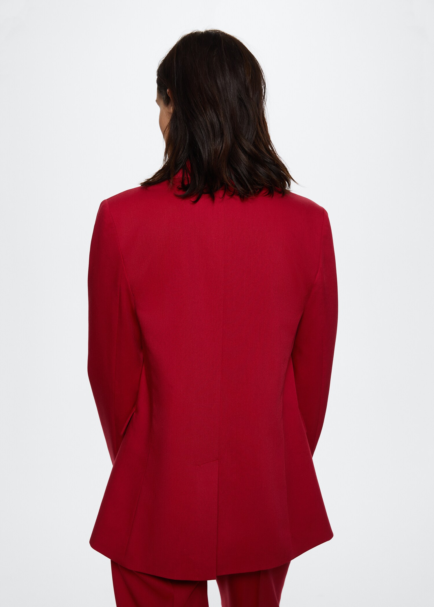 Double-breasted blazer - Reverse of the article
