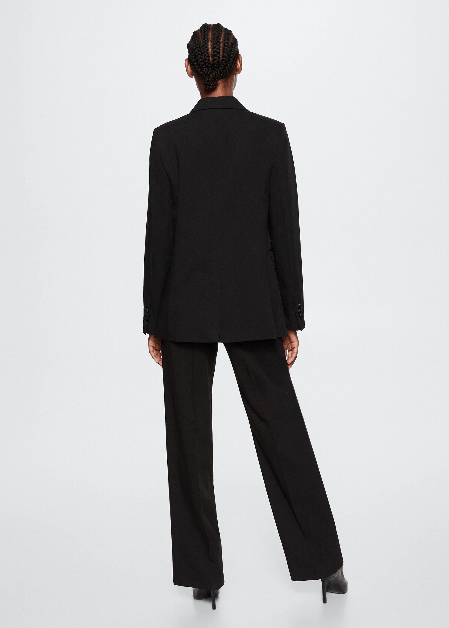 Double-breasted blazer - Reverse of the article
