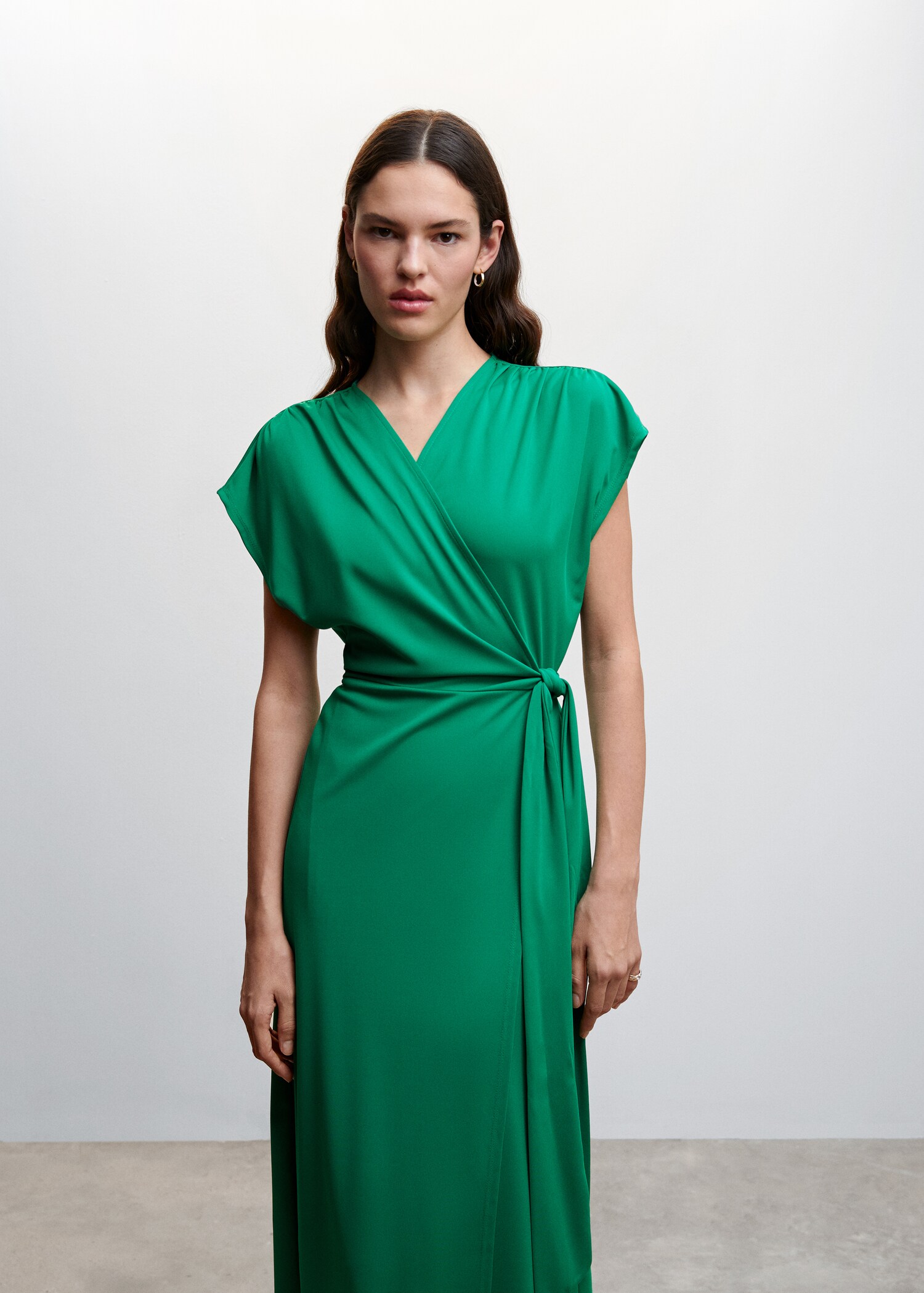 Bow wrap dress - Medium plane