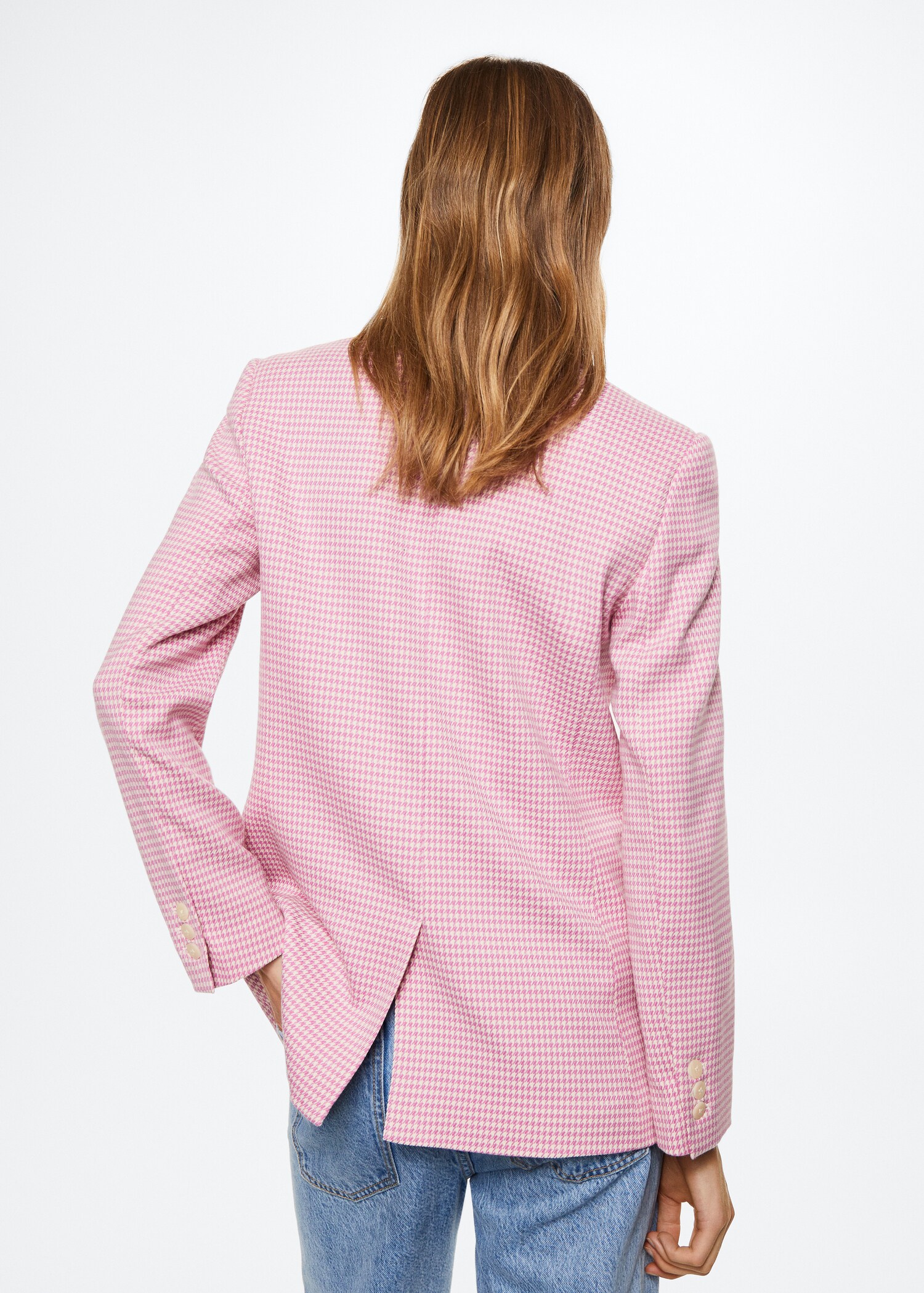 Veste pied-de-poule - Verso de l’article