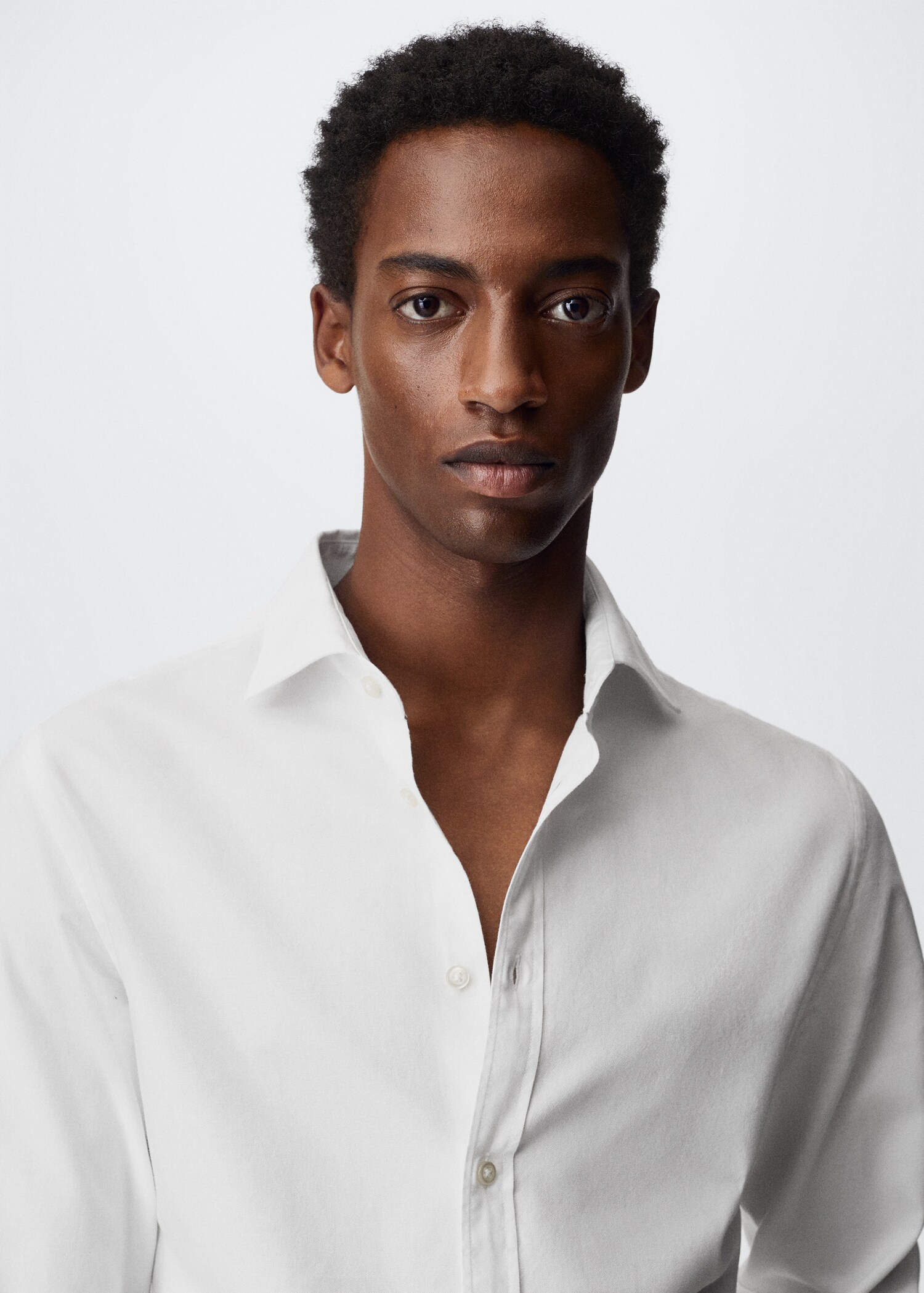 Chemise slim fit tissu oxford - Détail de l'article 1